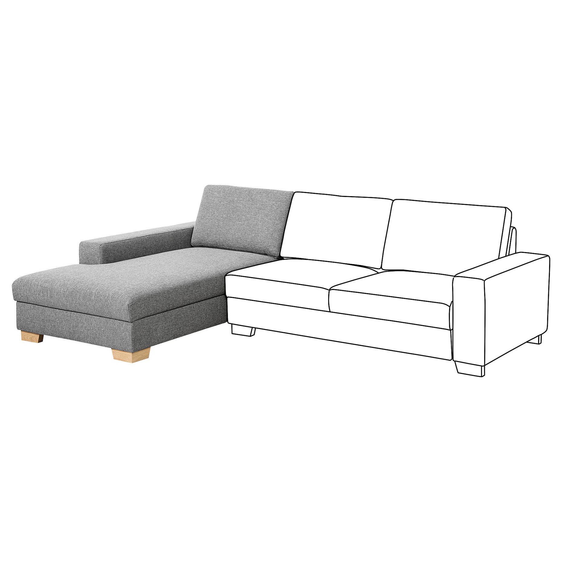 SÖRVALLEN, τμήμα σεζλόνγκ, αριστερό, 704.383.90