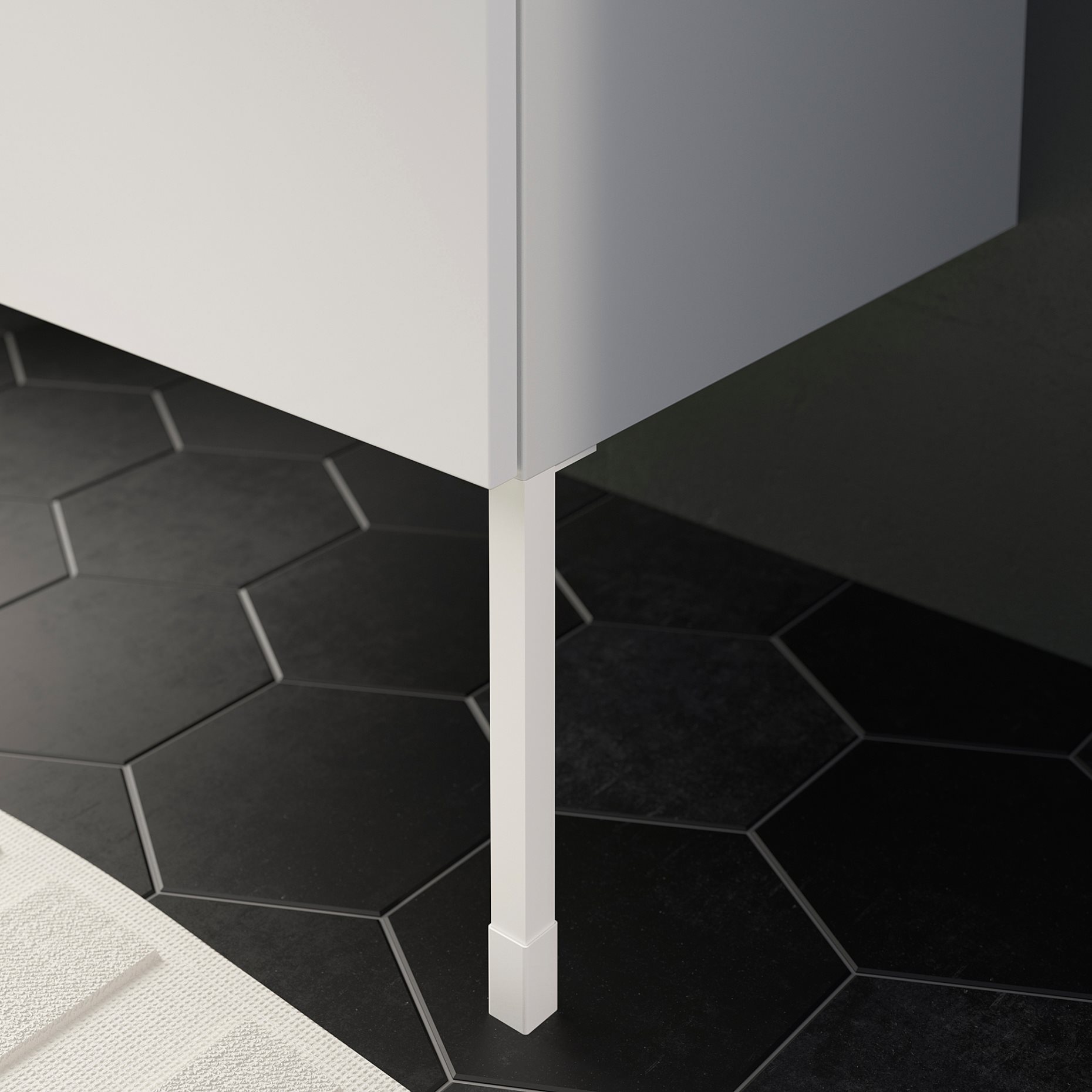 ENHET, legs for cabinet 23.5 cm, 2 pack, 704.490.20