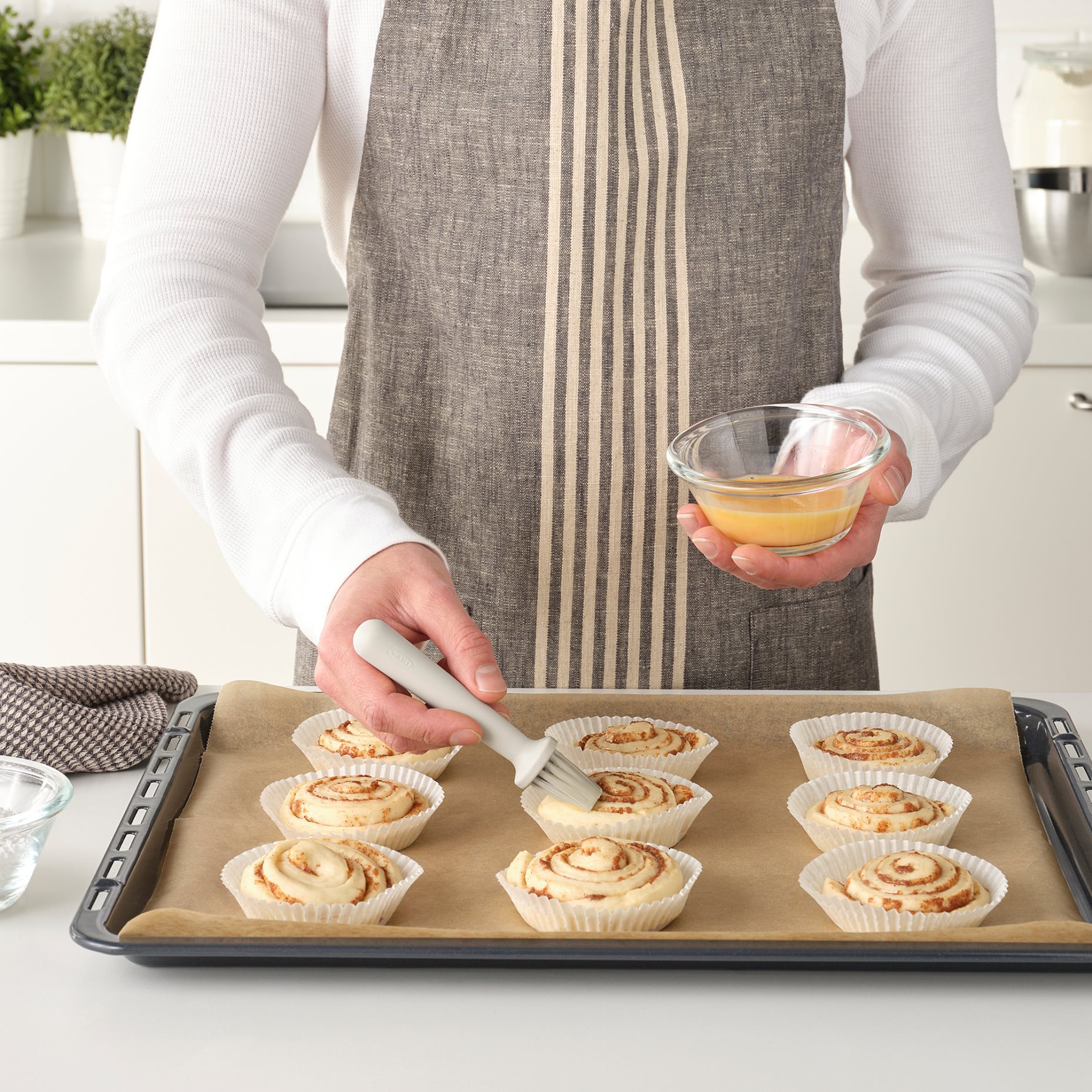 LÄTTBAKAD, pastry brush, 704.852.68