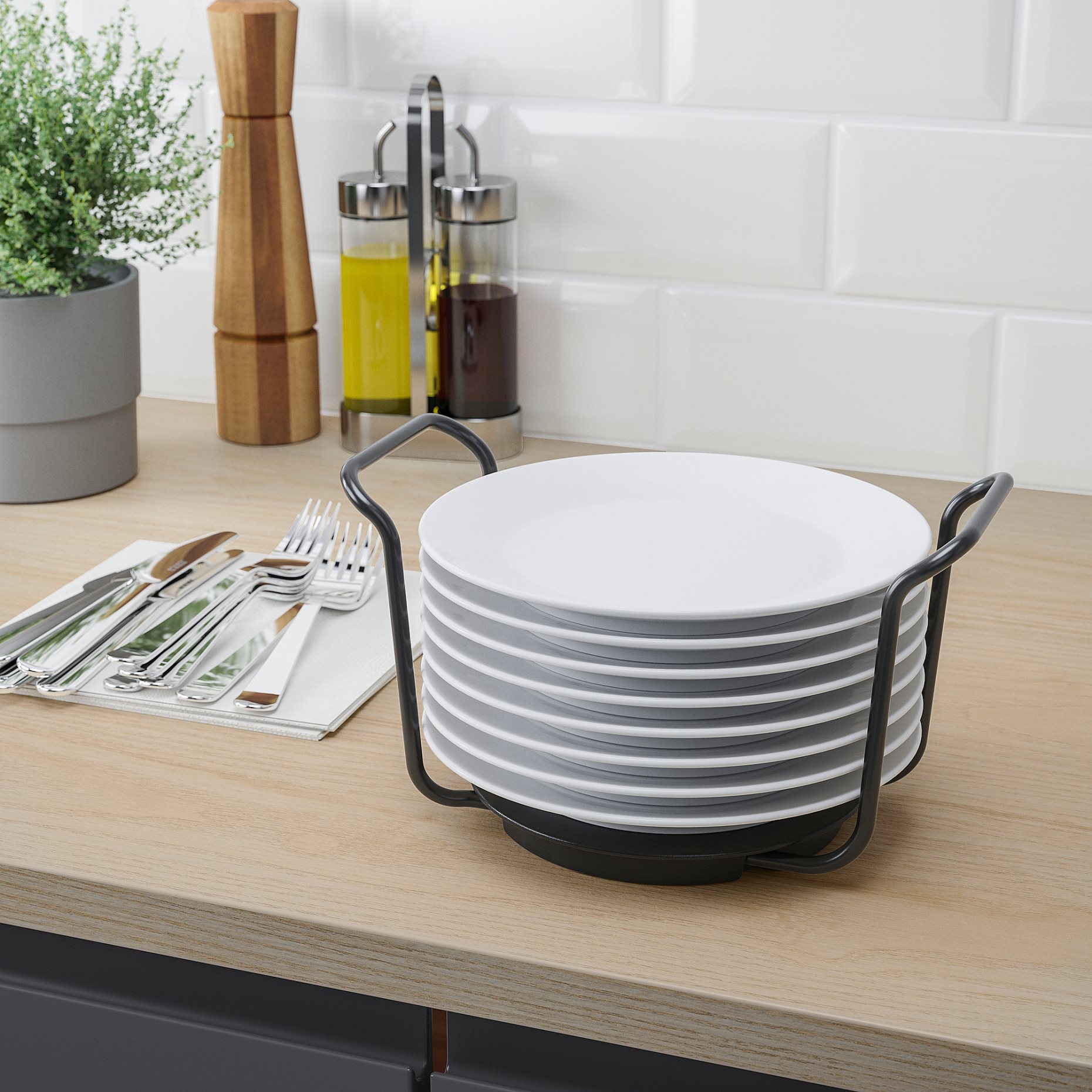 UPPDATERA, plate holder, 15-23 cm, 704.861.78