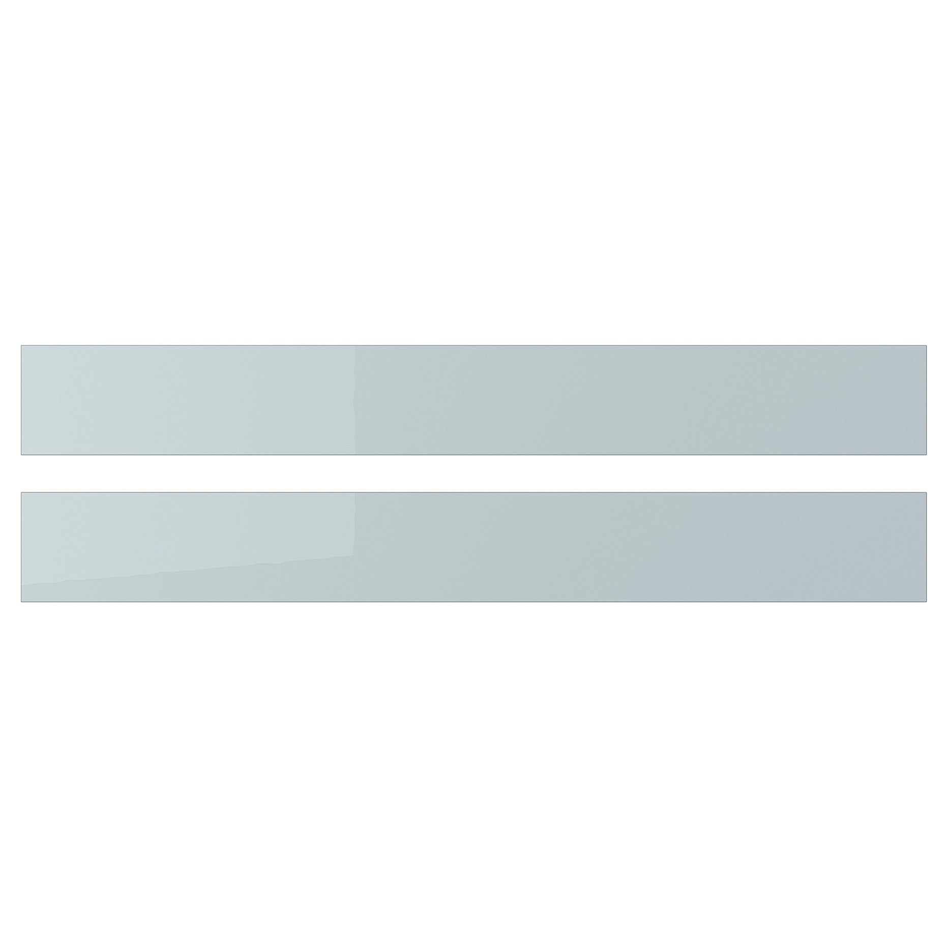 KALLARP, drawer front/high-gloss 2 pack, 80x10 cm, 705.201.63