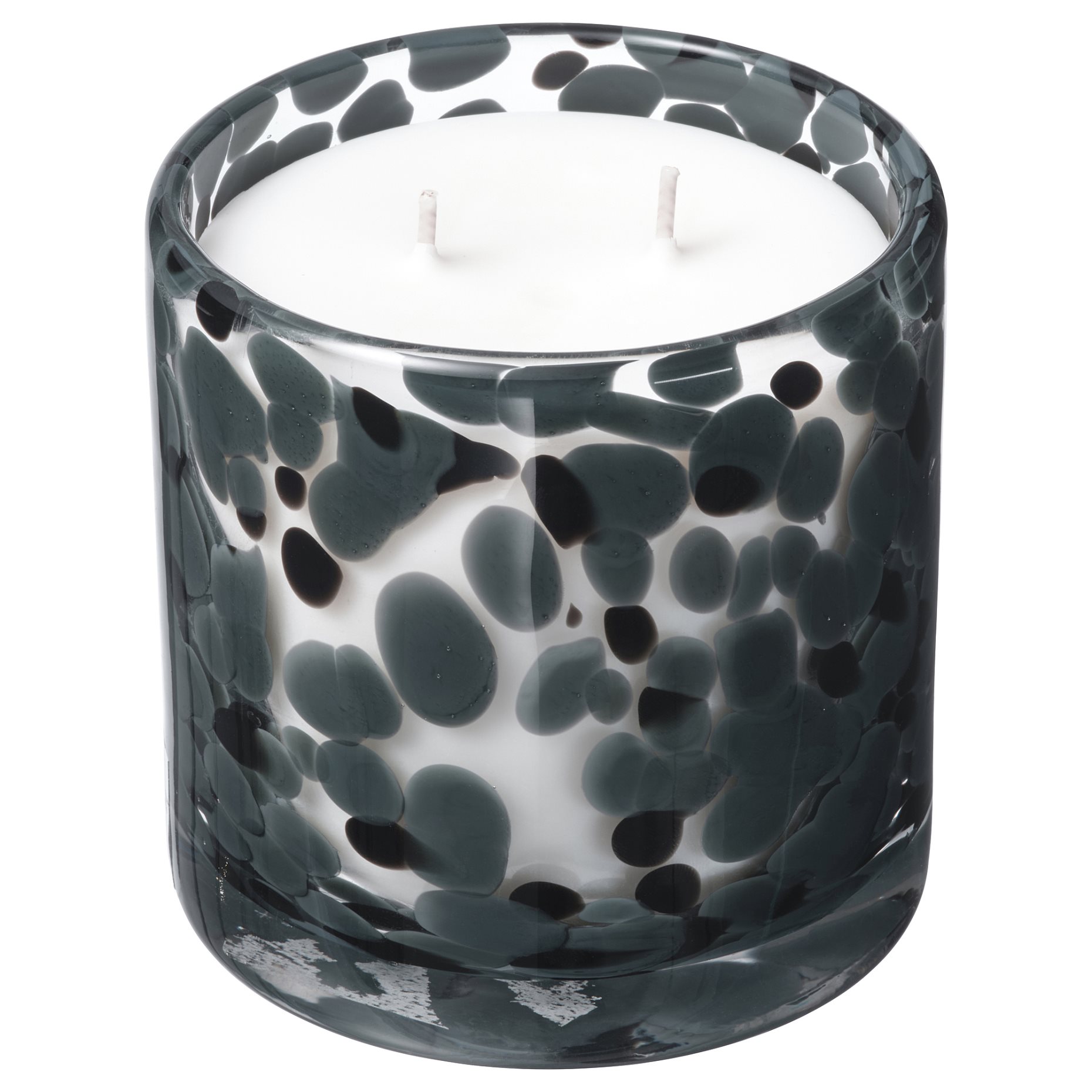 STÖRTSKÖN, scented candle in glass/2 wicks/Berries, 50 hr, 705.943.52