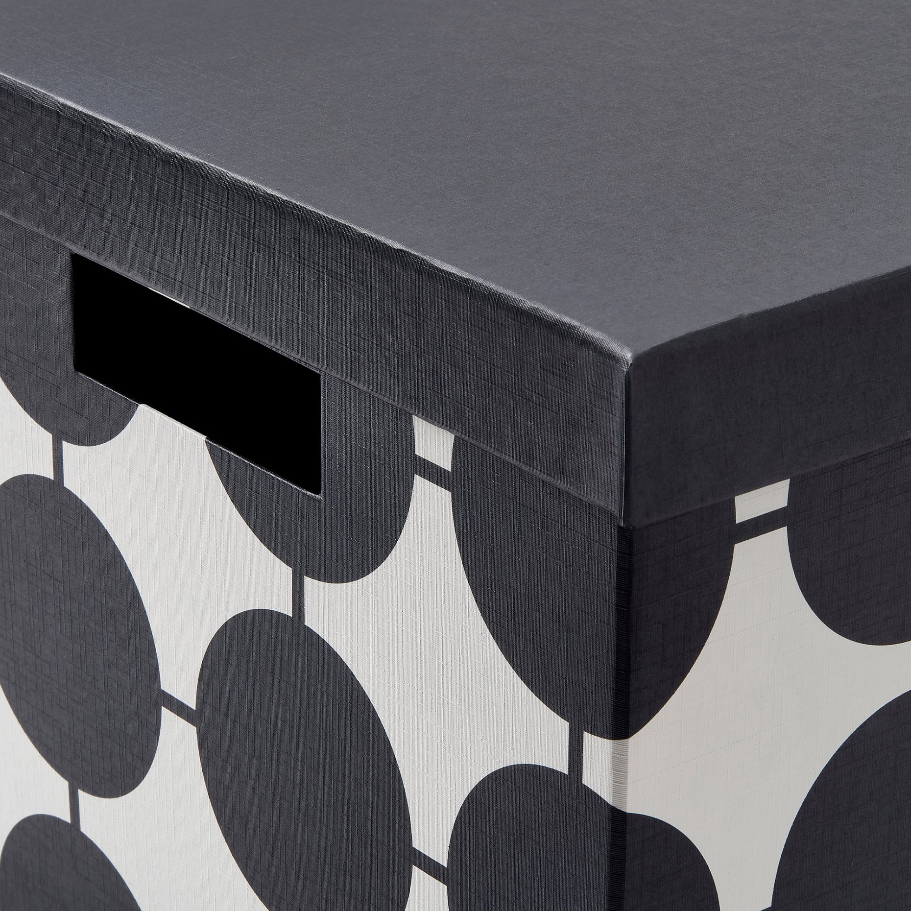 TJENA, storage box with lid, 25x35x20 cm, 706.010.55
