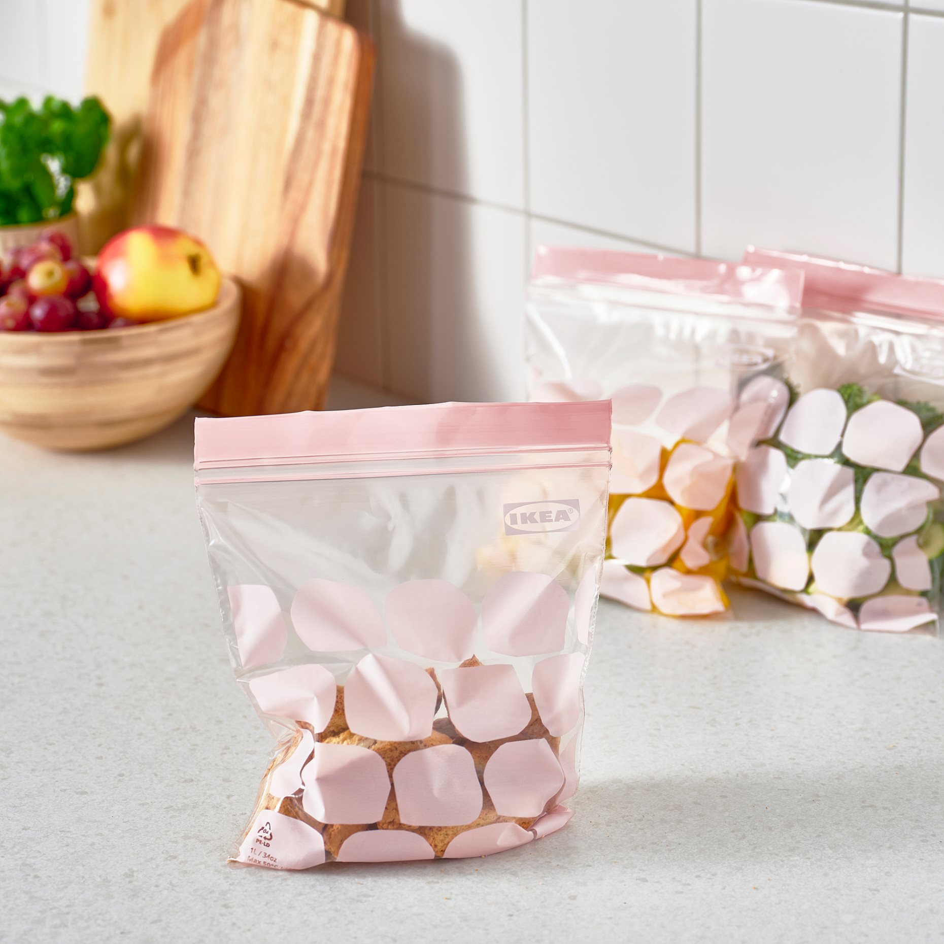 ISTAD, resealable bag/25 pack, 1 l, 706.176.26