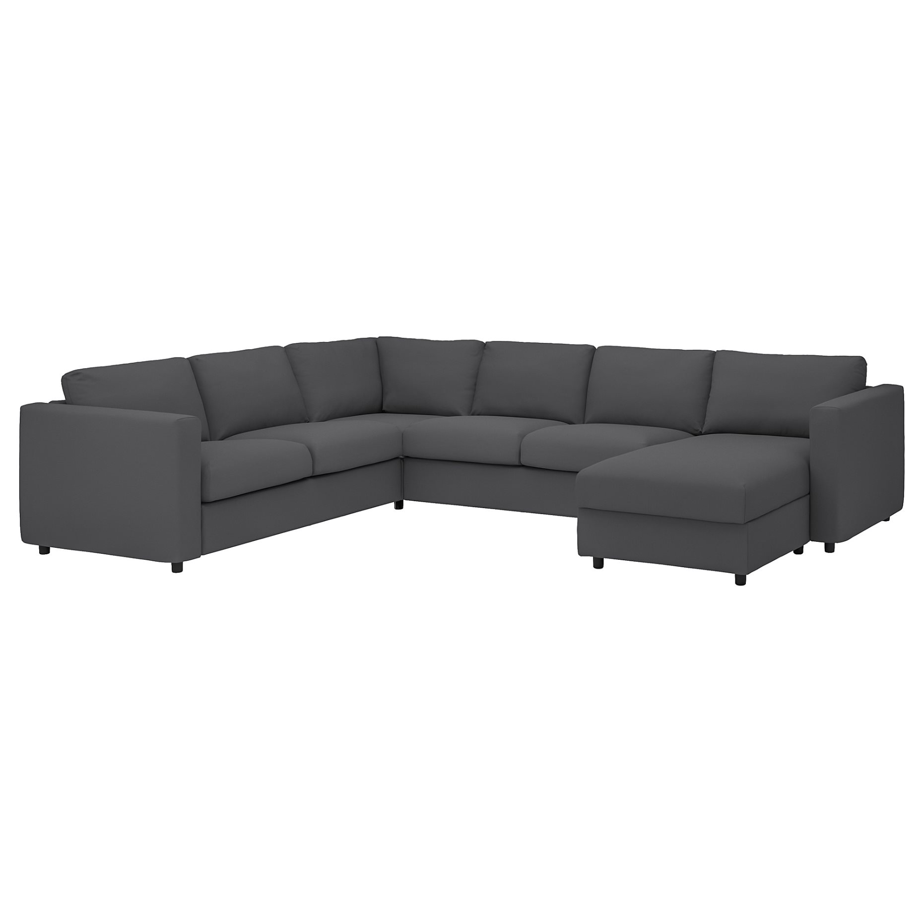 VIMLE, corner sofa, 5-seat with chaise longue, 793.996.76