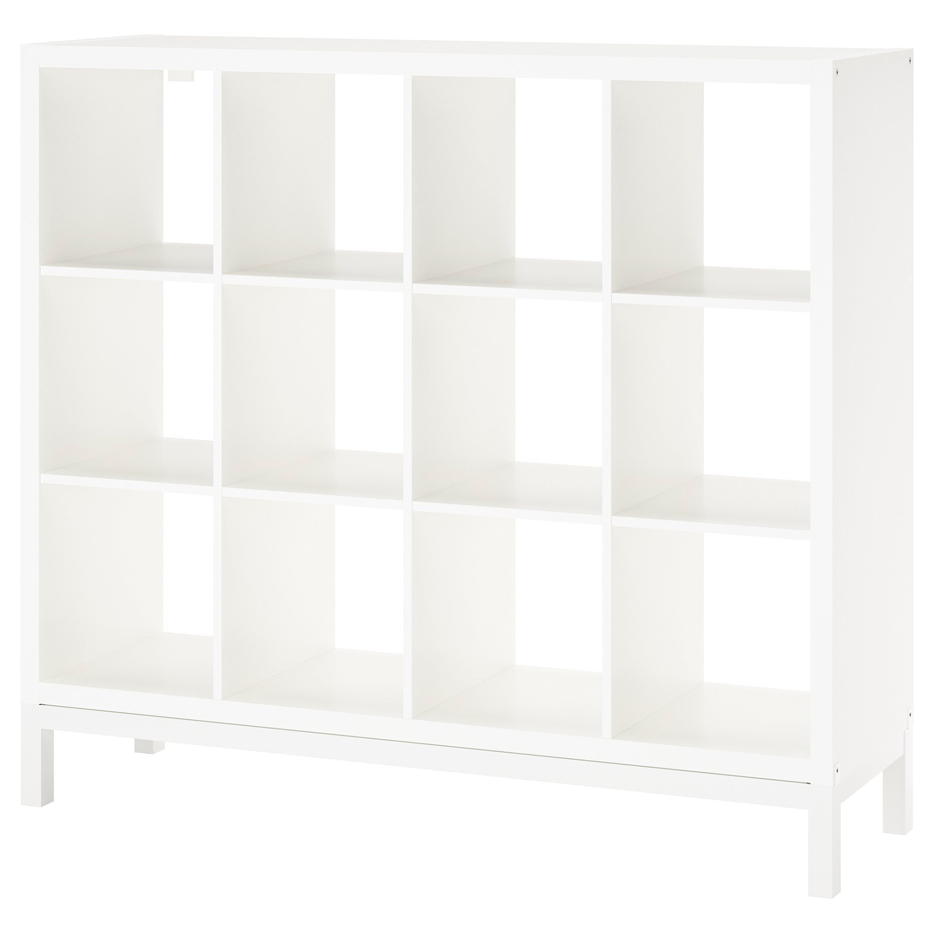 KALLAX, shelving unit with underframe, 147x129 cm, 794.426.94