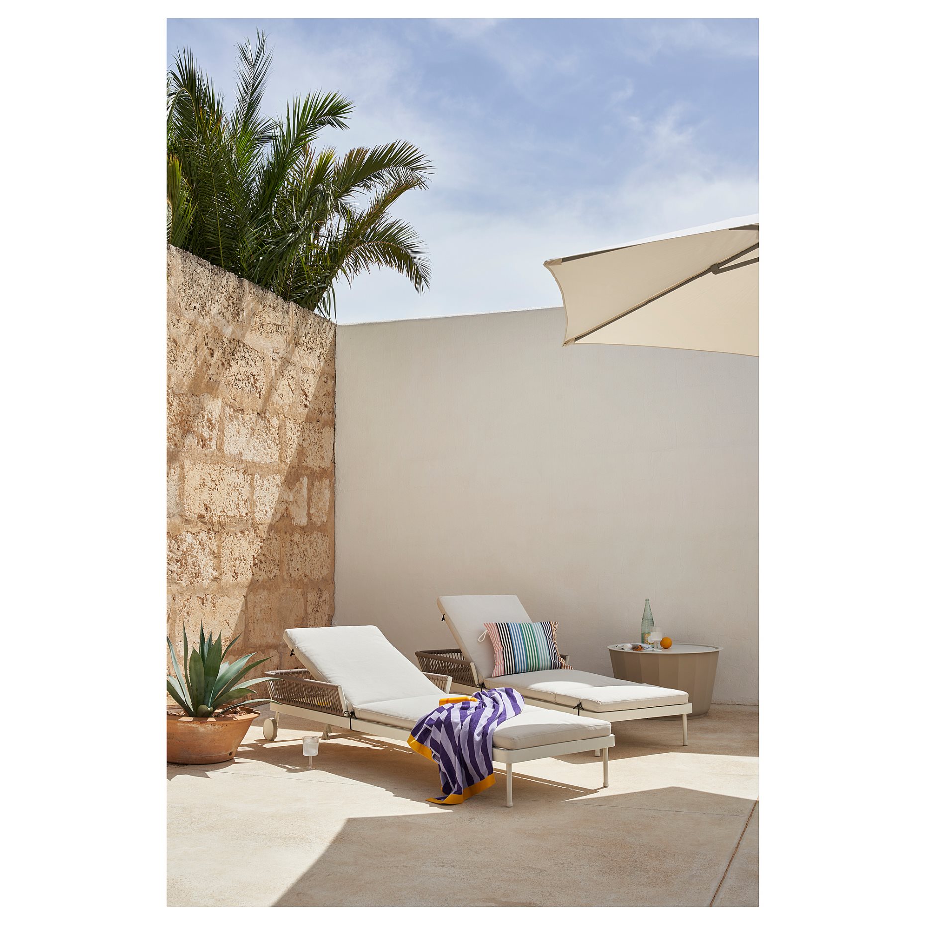 SEGERÖN, sun lounger, outdoor, 794.948.57