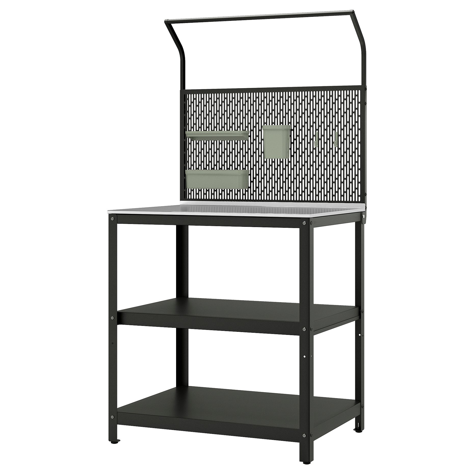 GRILLSKÄR, νησίδα κουζίνας με πίσω επιφάνεια/εξωτερικού χώρου, 86x61x176 cm, 794.952.44