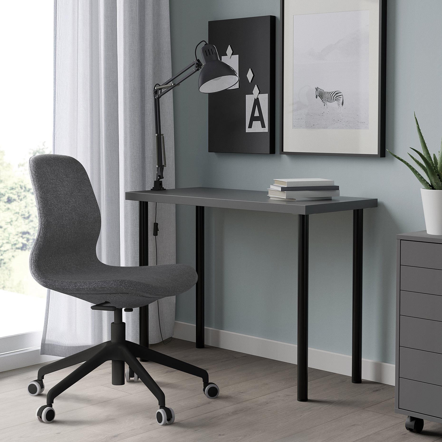 LINNMON/ADILS, table, 100x45 cm, 795.902.03
