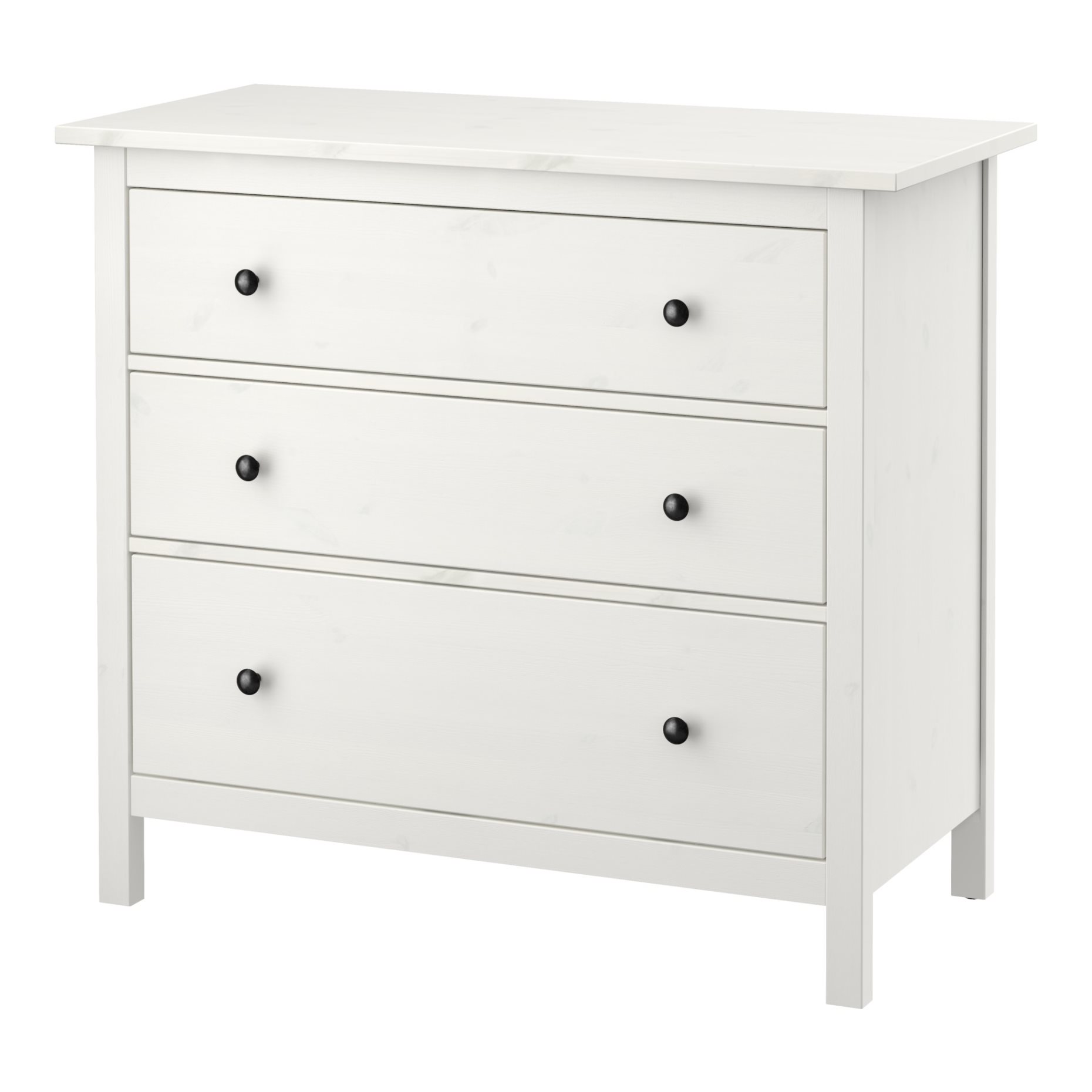 HEMNES, συρταριέρα με 3 συρτάρια, 804.247.45