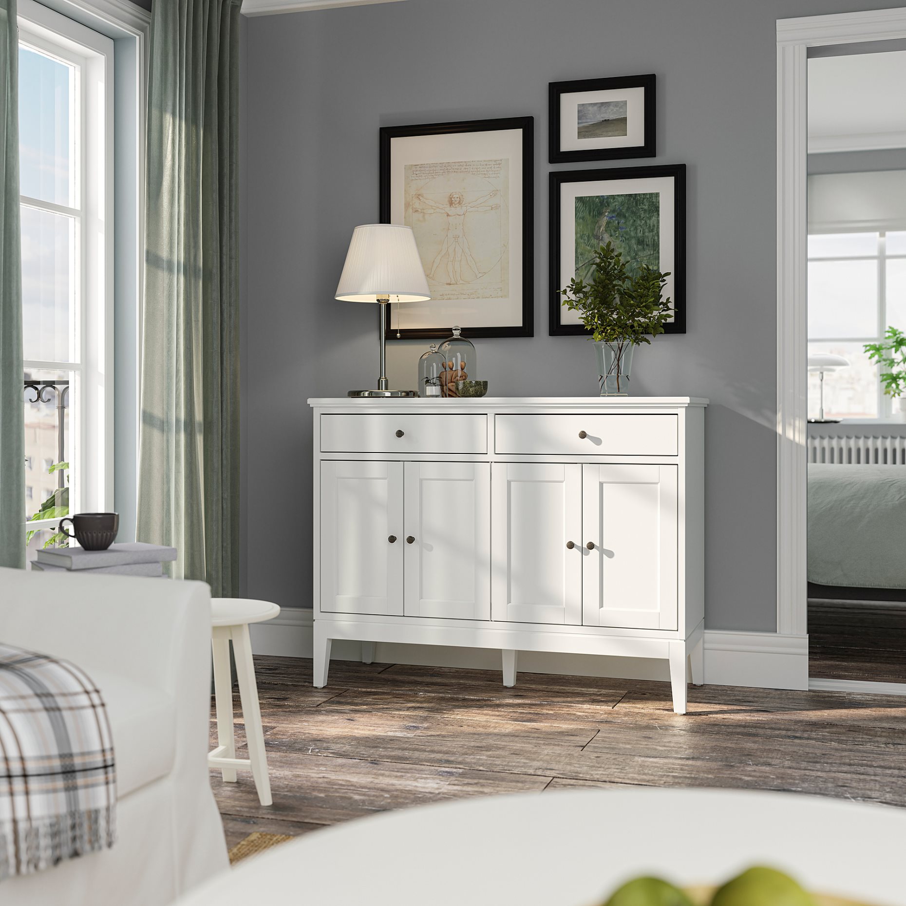 IDANÄS, sideboard, 124x50x95 cm, 804.960.25