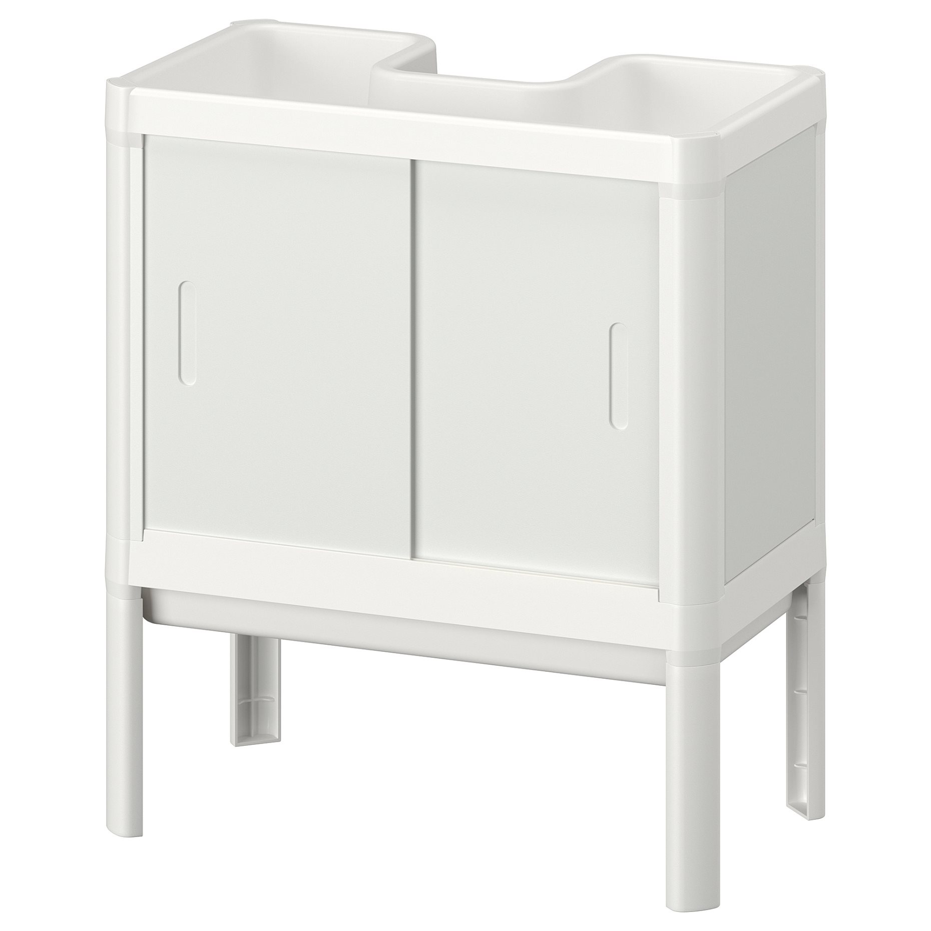 LILLTJΑRN, wash-basin base cabinet with 2 doors, 44x50x25 cm, 805.003.67