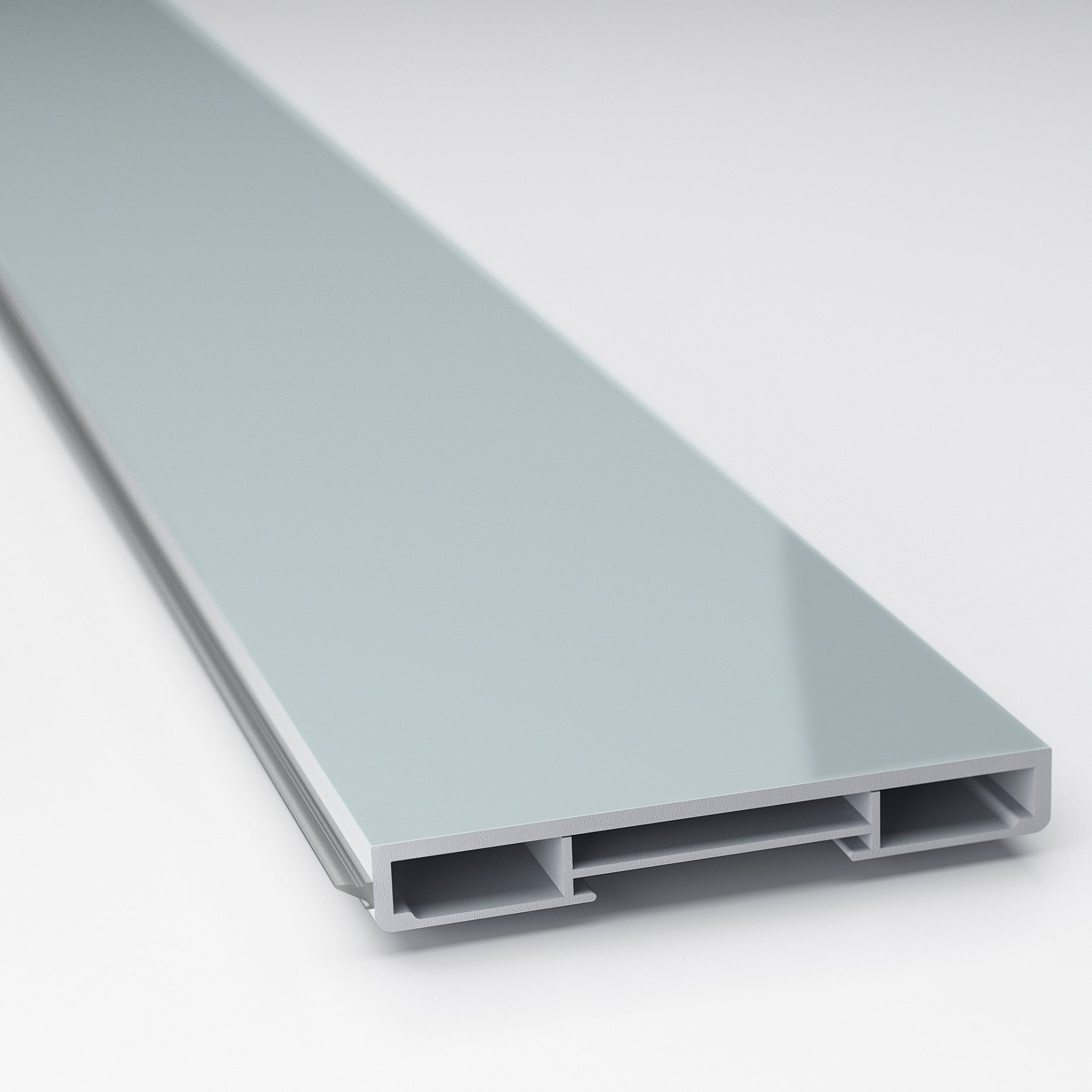 KALLARP, plinth/high-gloss, 220x8 cm, 805.201.67
