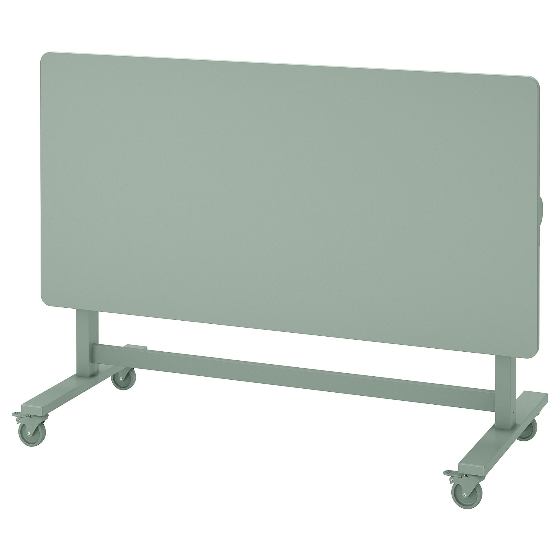 MITTZON, foldable table with castors, 140x70 cm, 805.279.51