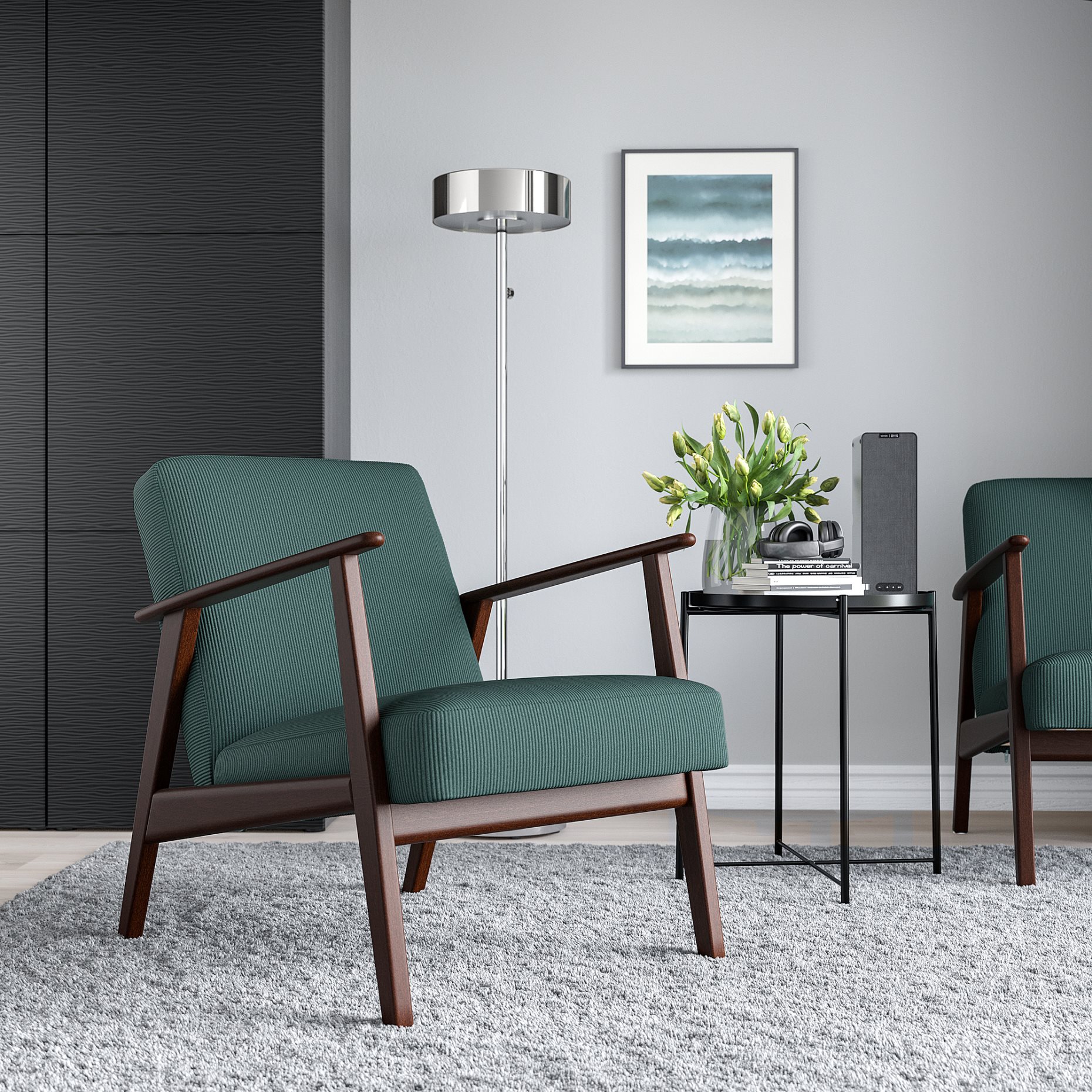 EKENÄSET, armchair, 805.334.81