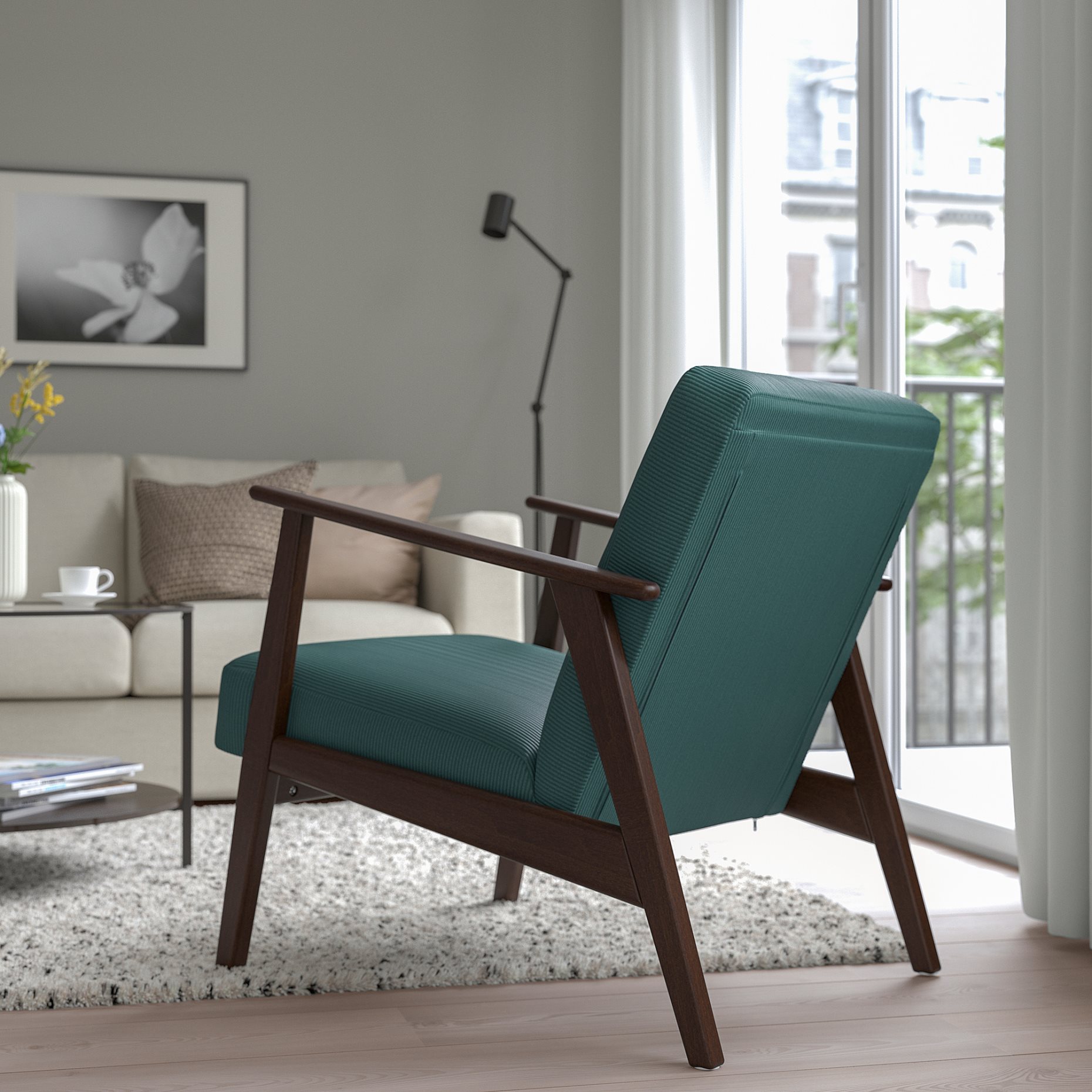 EKENÄSET, armchair, 805.334.81