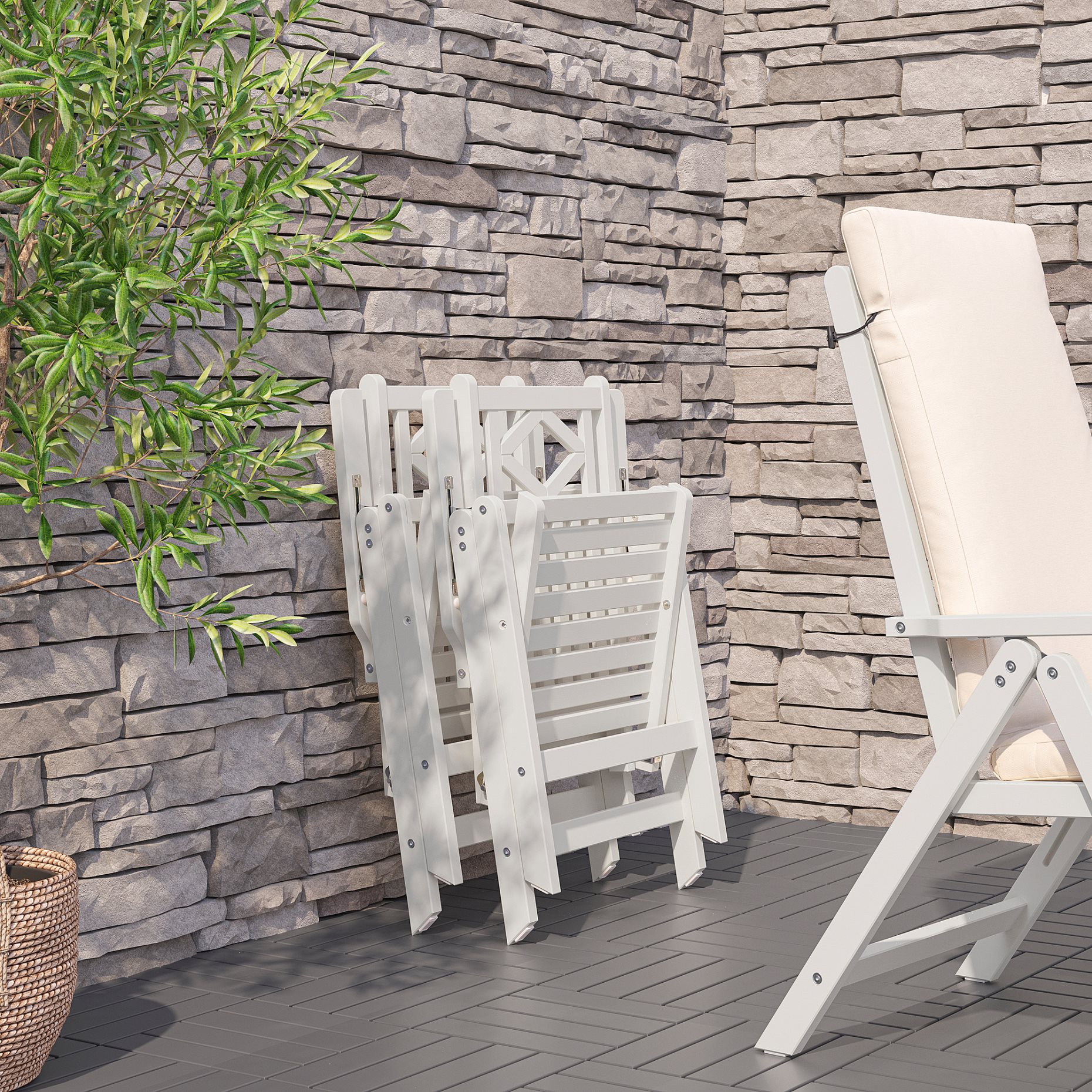 BONDHOLMEN, reclining chair, outdoor, 805.581.79