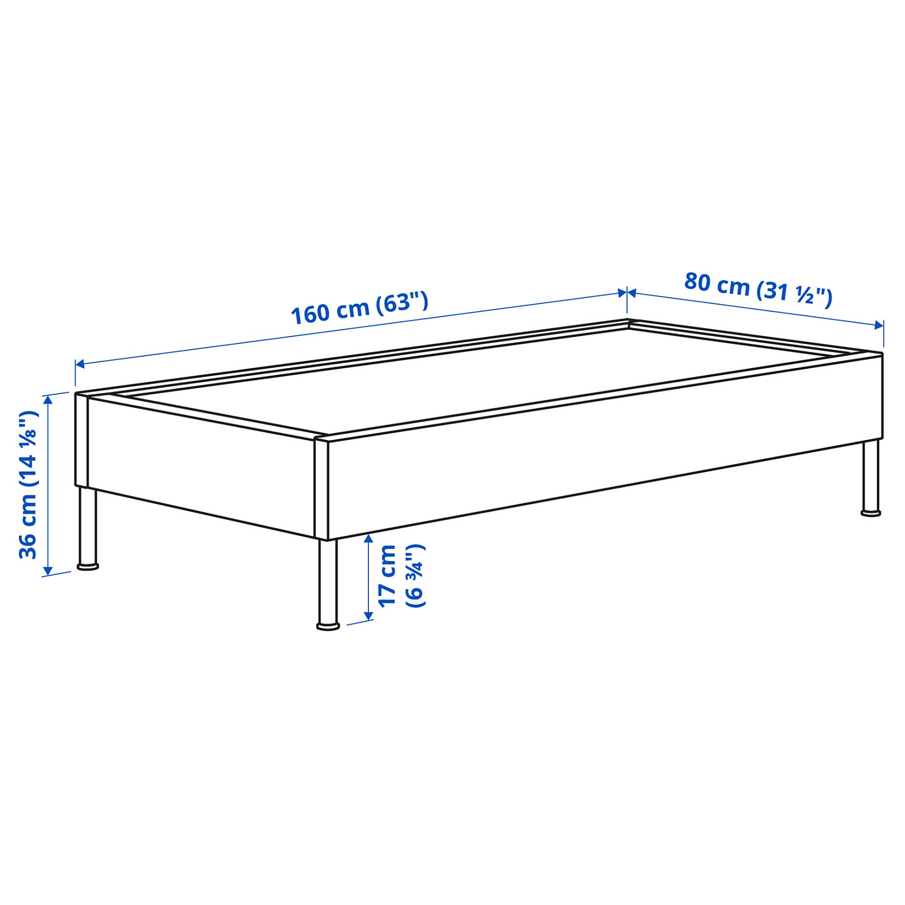 VITTSKÄR, 2-seat section for modular sofa, ξωτερικού χώρου, 805.904.19