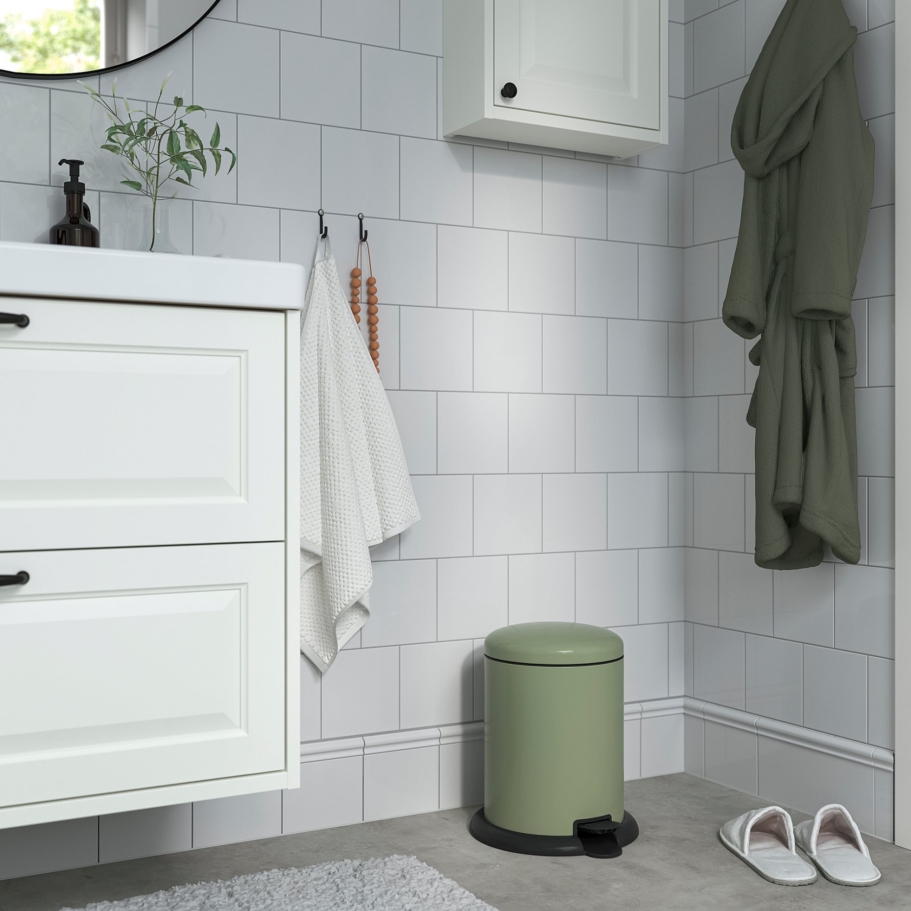 GÅNGSKYFFEL, pedal bin, 9 l, 805.953.89