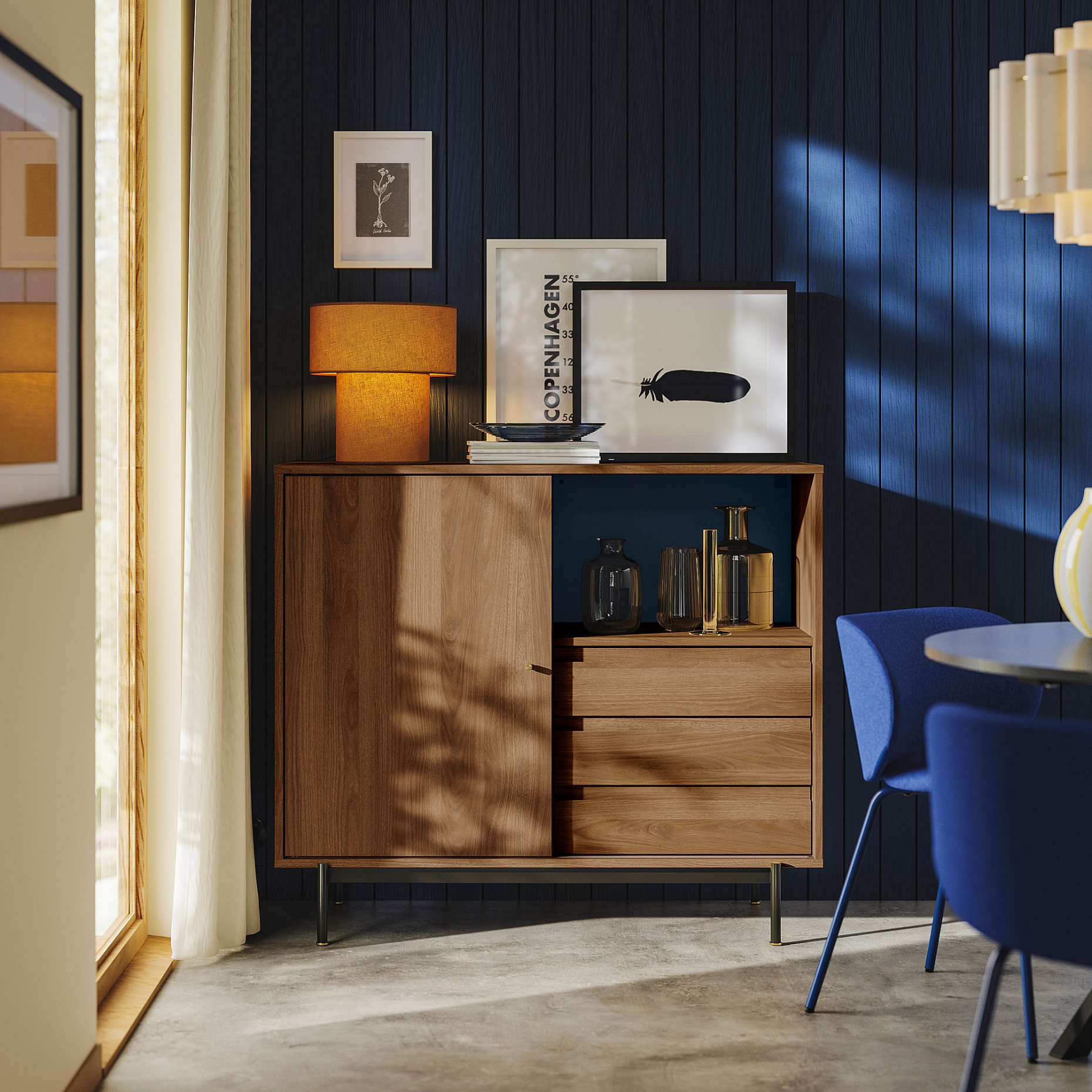 RÅDMANSÖ, cabinet, 118x49x103 cm, 805.977.55