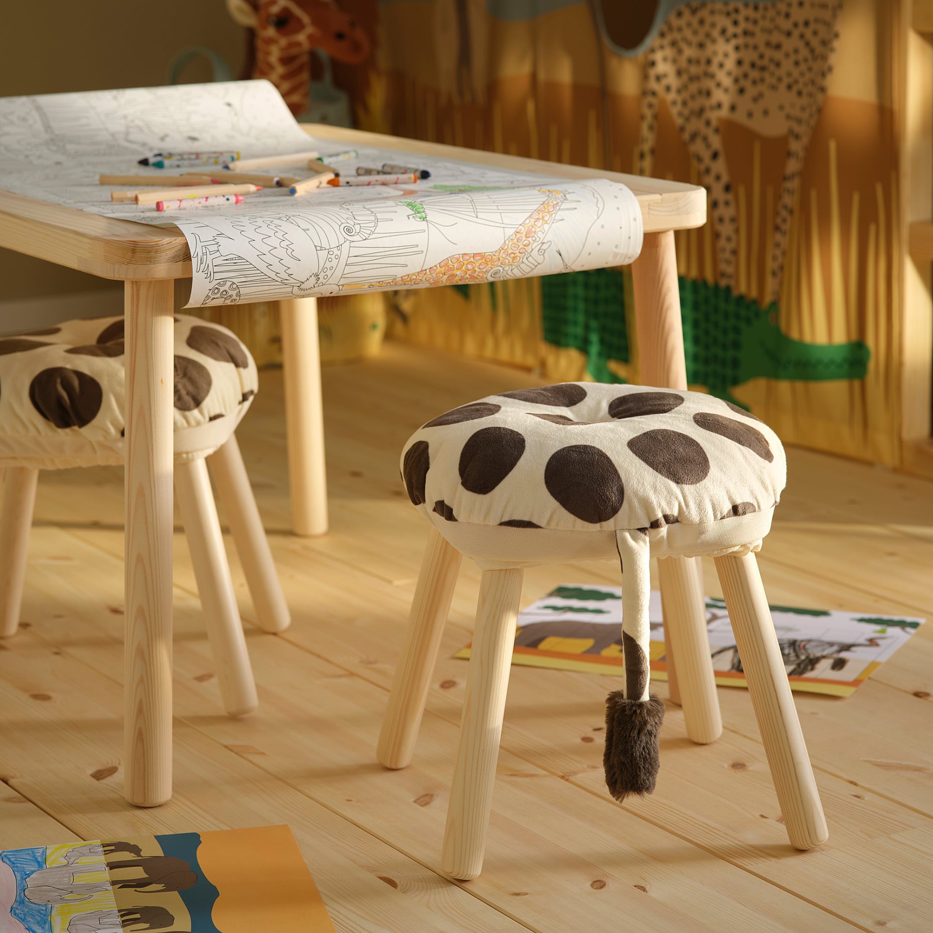 SANDLÖPARE, stool cover, 38 cm, 806.032.33