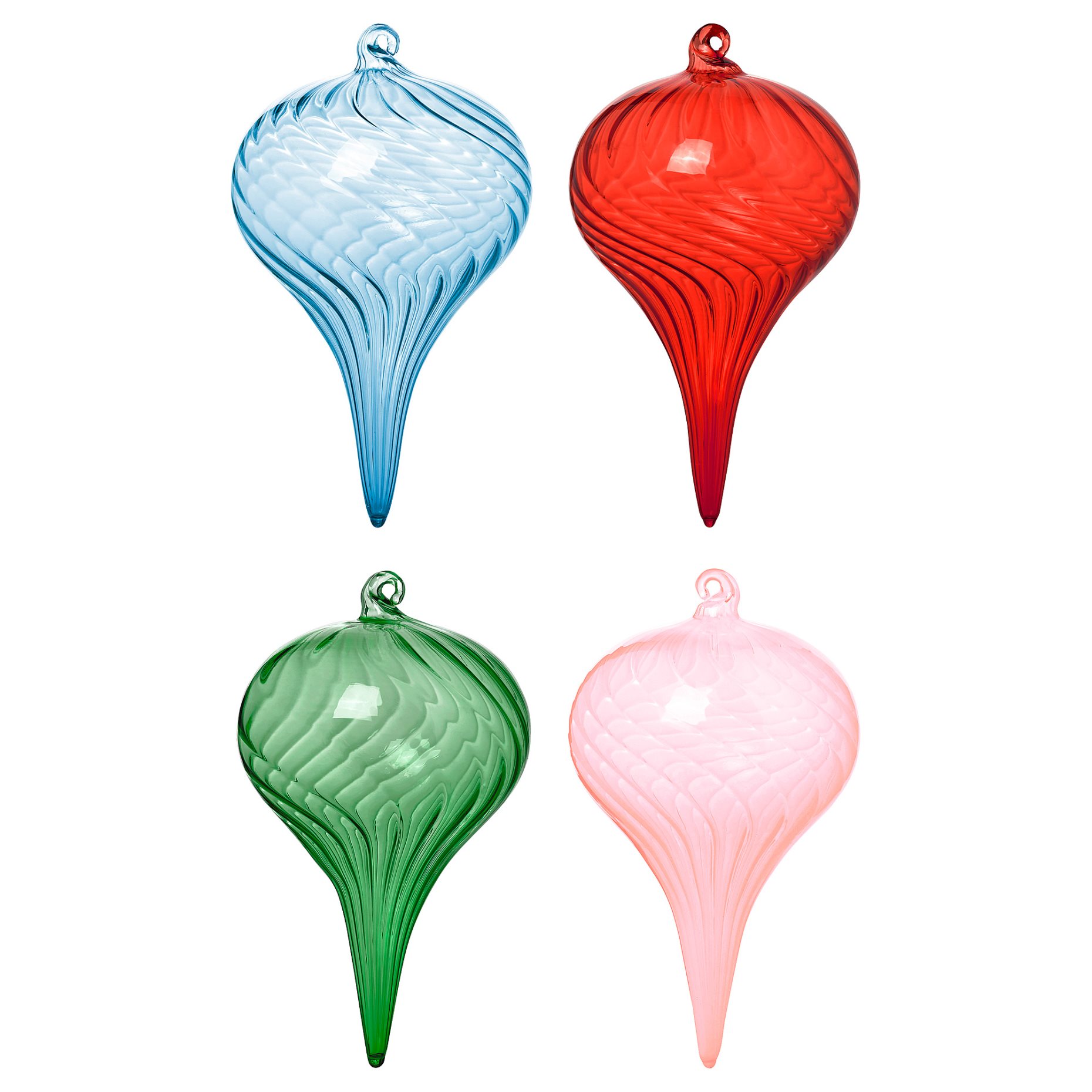 VINTERFINT, tree ornament set of 4, 6 cm, 806.046.71