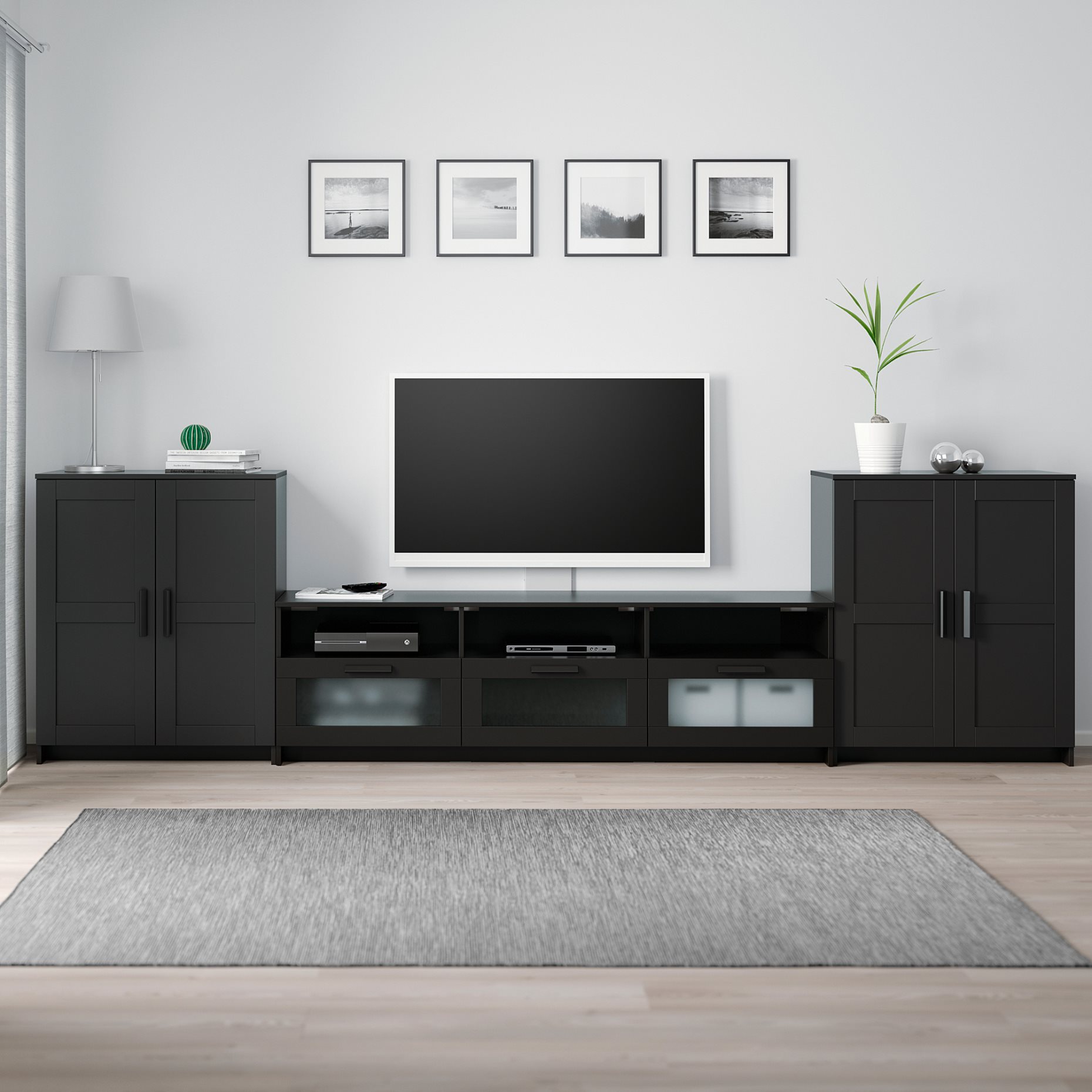 BRIMNES, TV storage combination, 892.782.16