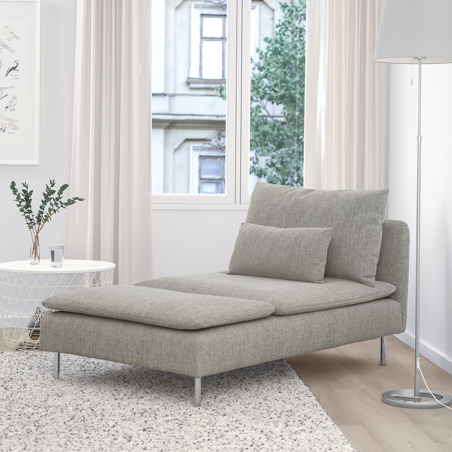 SÖDERHAMN, chaise longue, 893.056.20