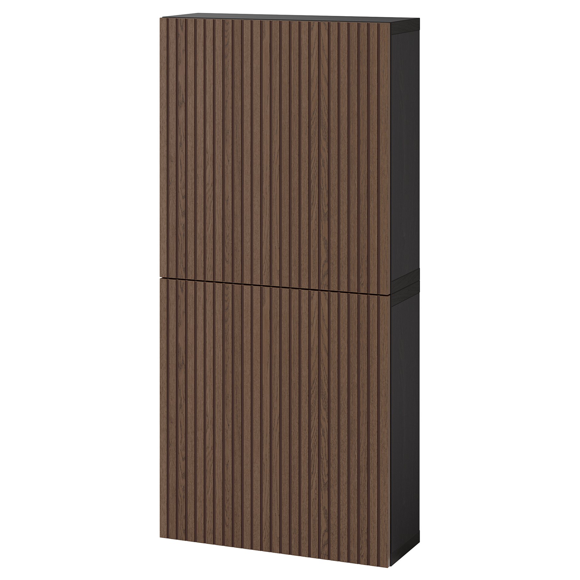 BESTÅ, wall cabinet with 2 doors, 60x22x128 cm, 894.219.69