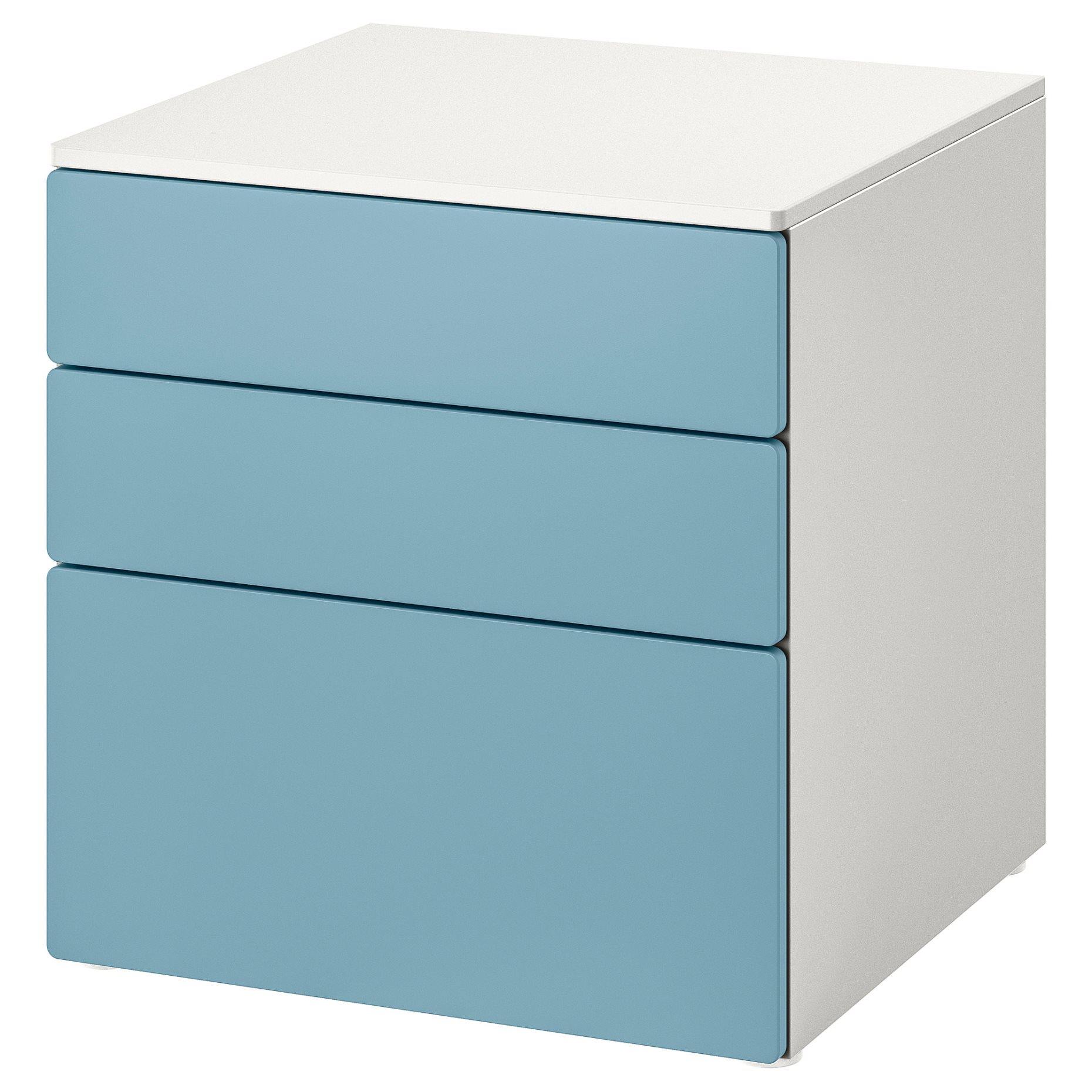 SMASTAD/PLATSA, chest of 3 drawers, 60x57x63 cm, 895.429.28