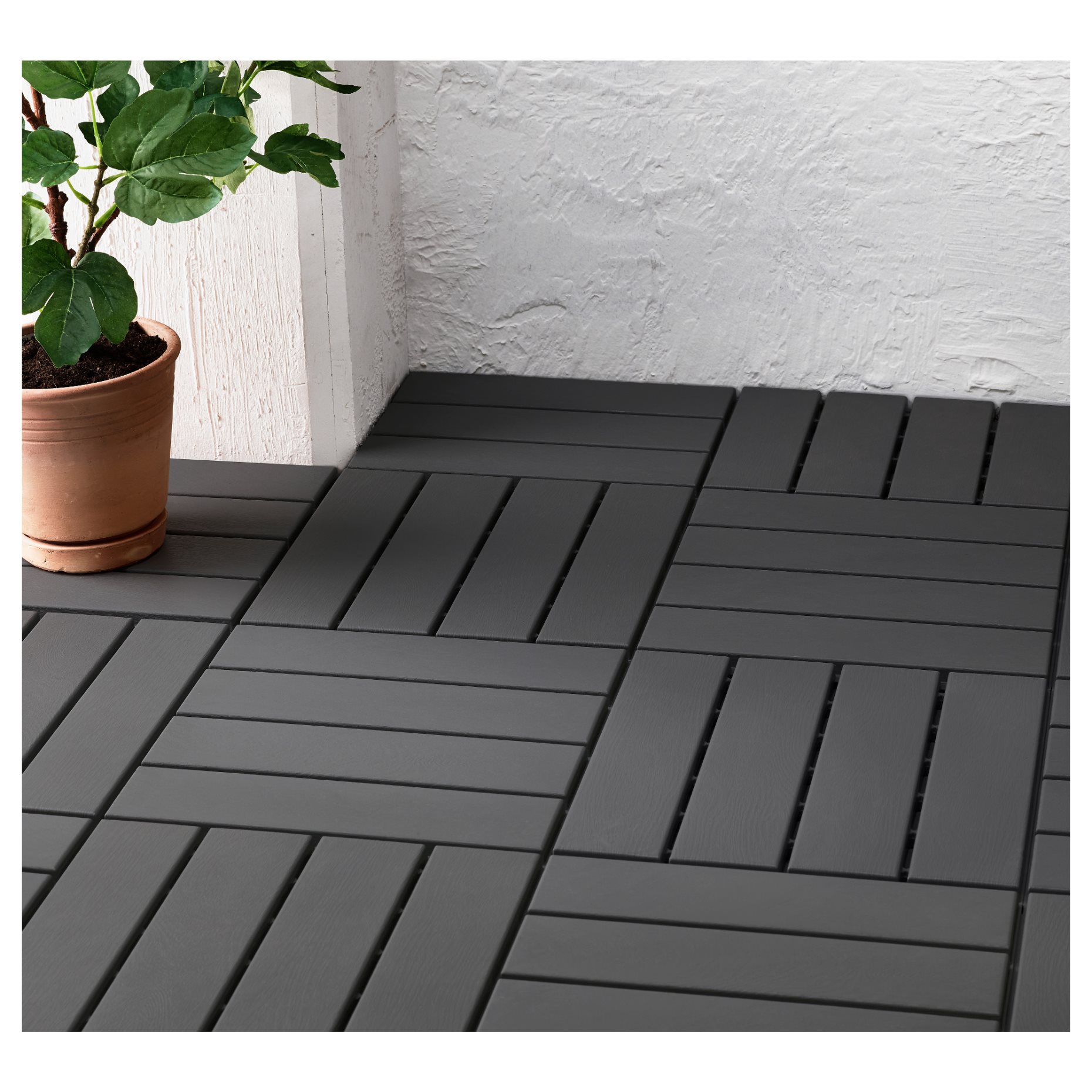 RUNNEN, floor decking outdoor, 9 pack, 902.381.11