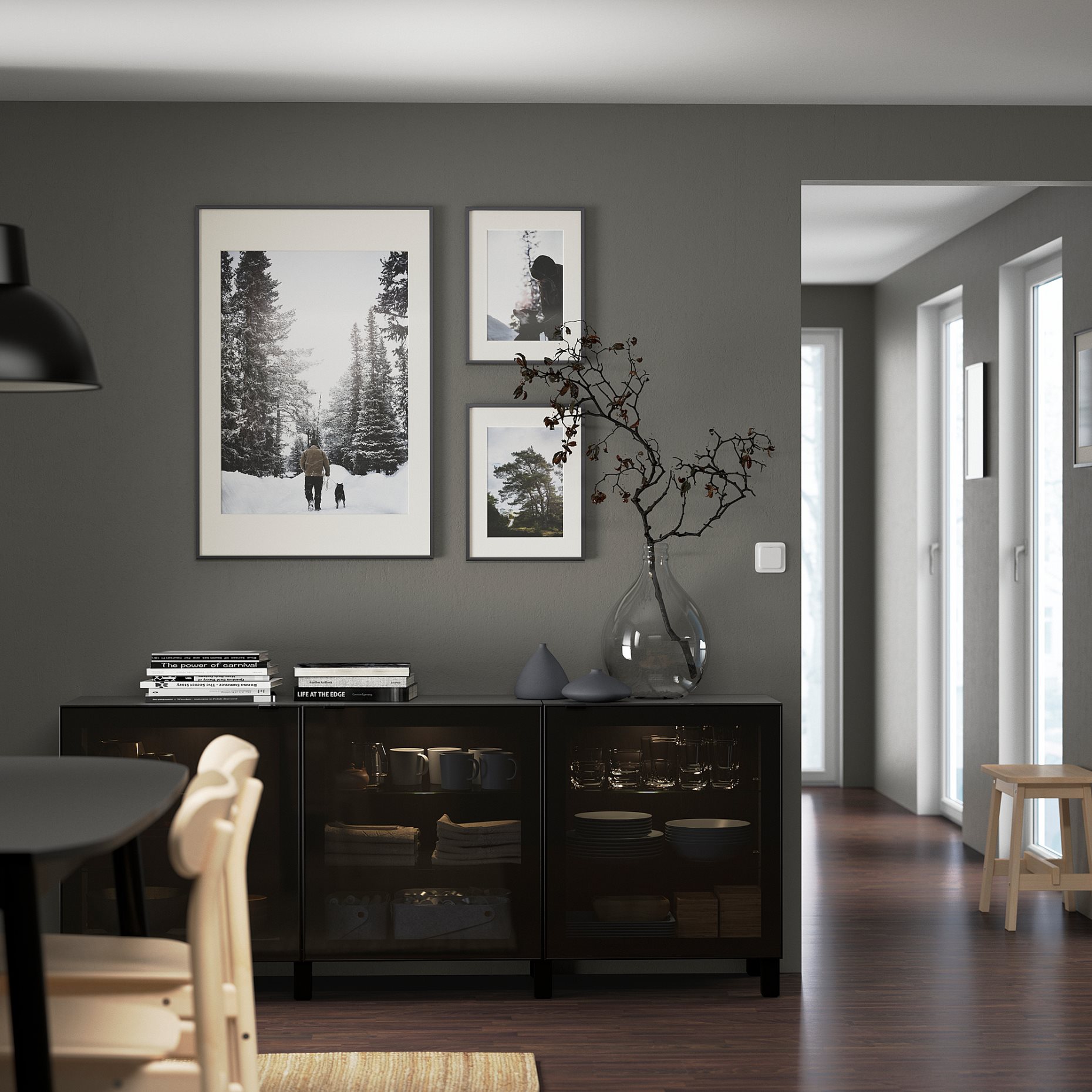 GLASSVIK, glass door, 902.916.60