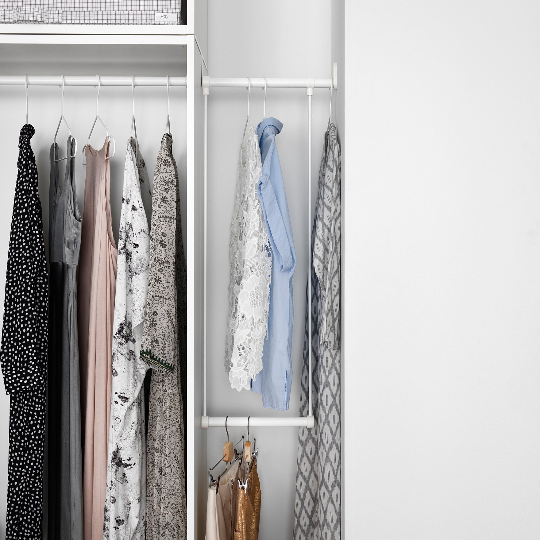 LÄTTHET, ράγα ρούχων για σκελετό, 903.317.17