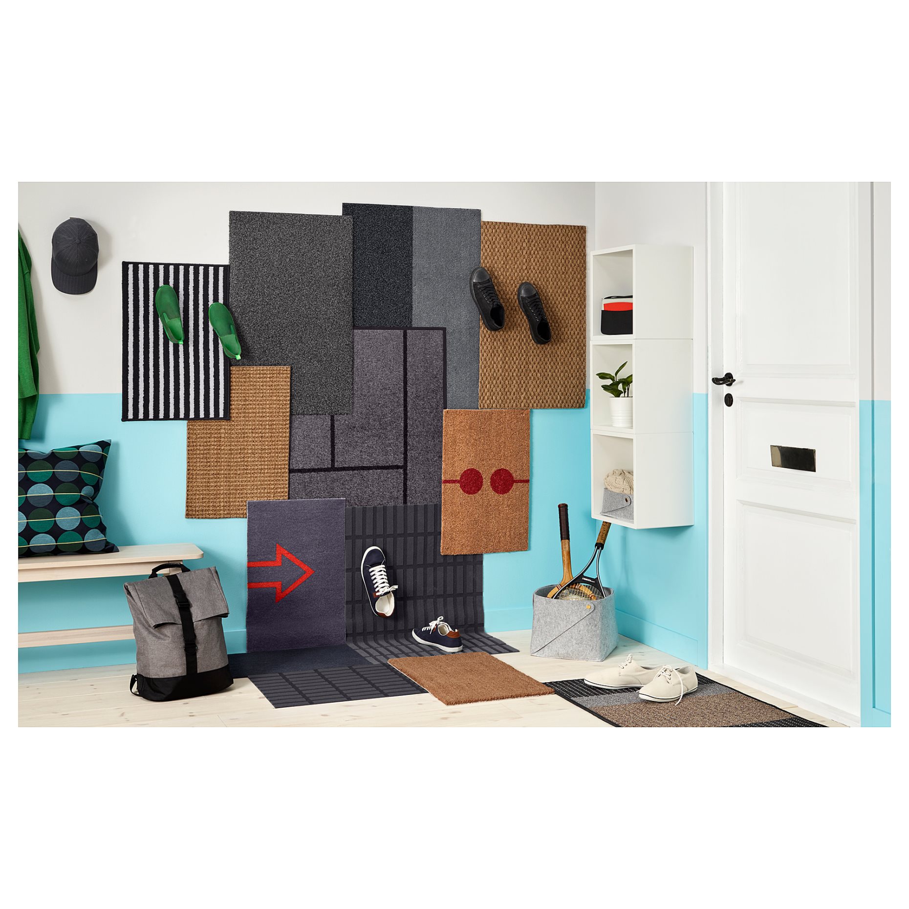 KRISTRUP, χαλάκι εισόδου, 35x55 cm, 903.924.52