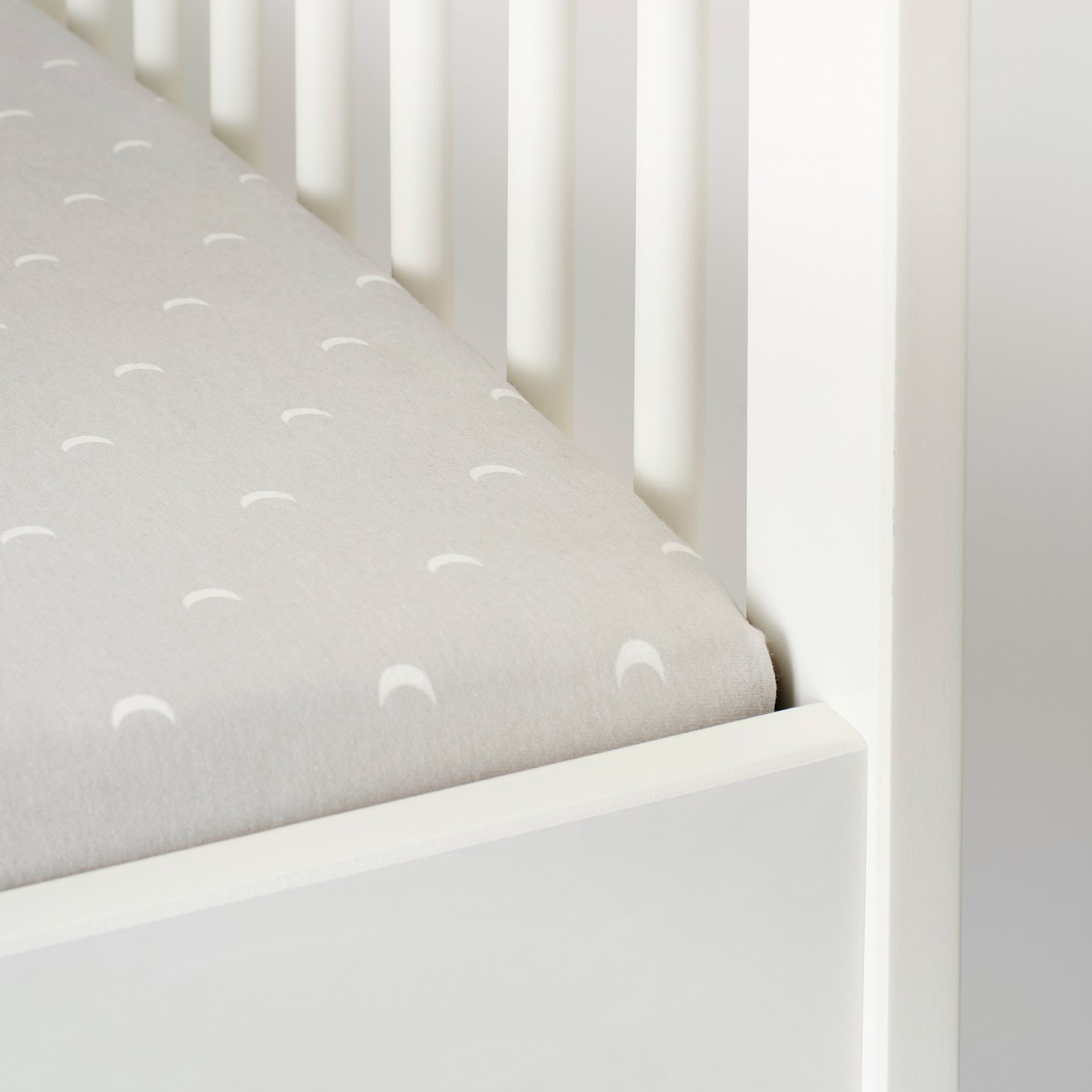 LENAST, fitted sheet for cot, 2 pack, 904.576.41