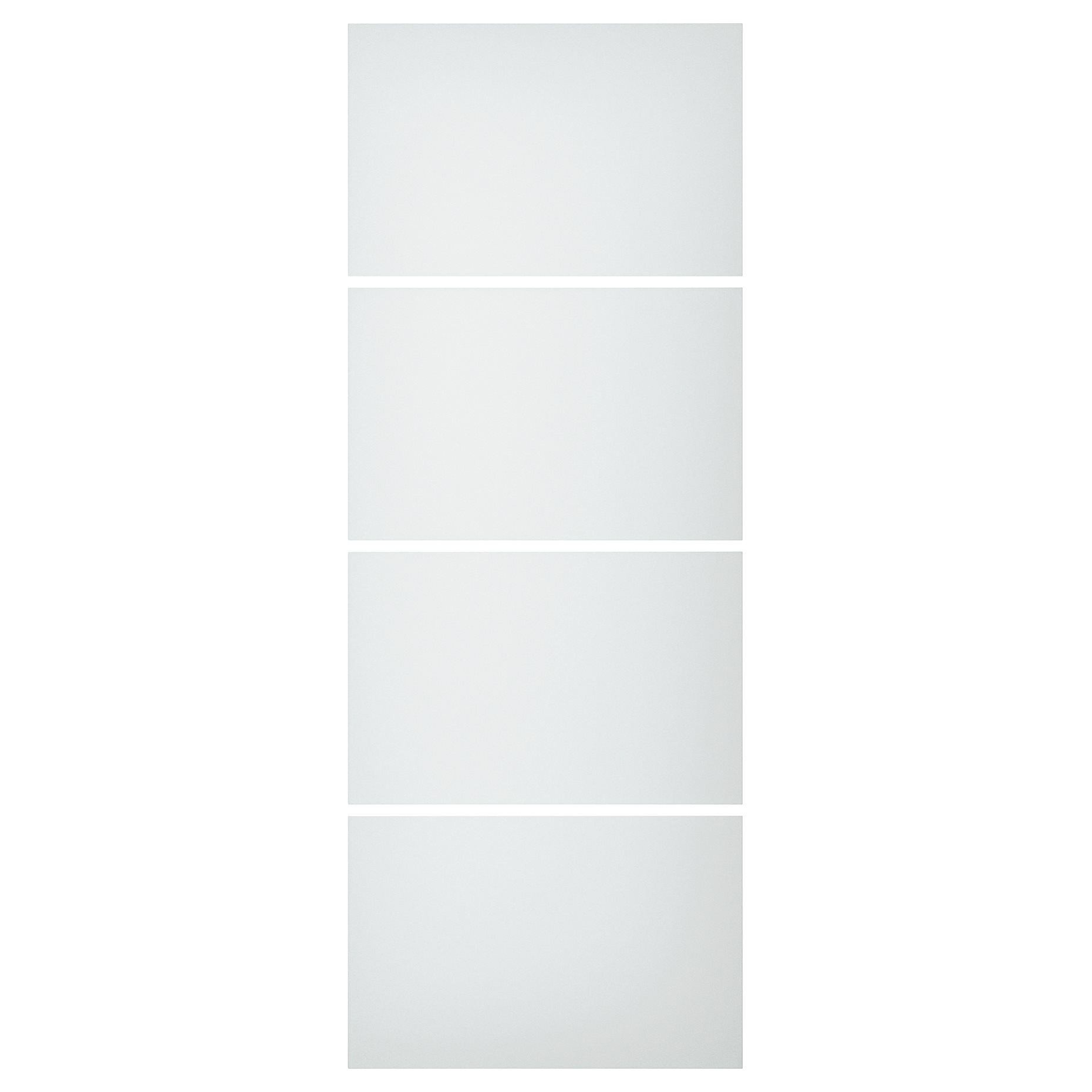 SVARTISDAL, 4 panels for sliding door frame, 75x201 cm, 904.735.75