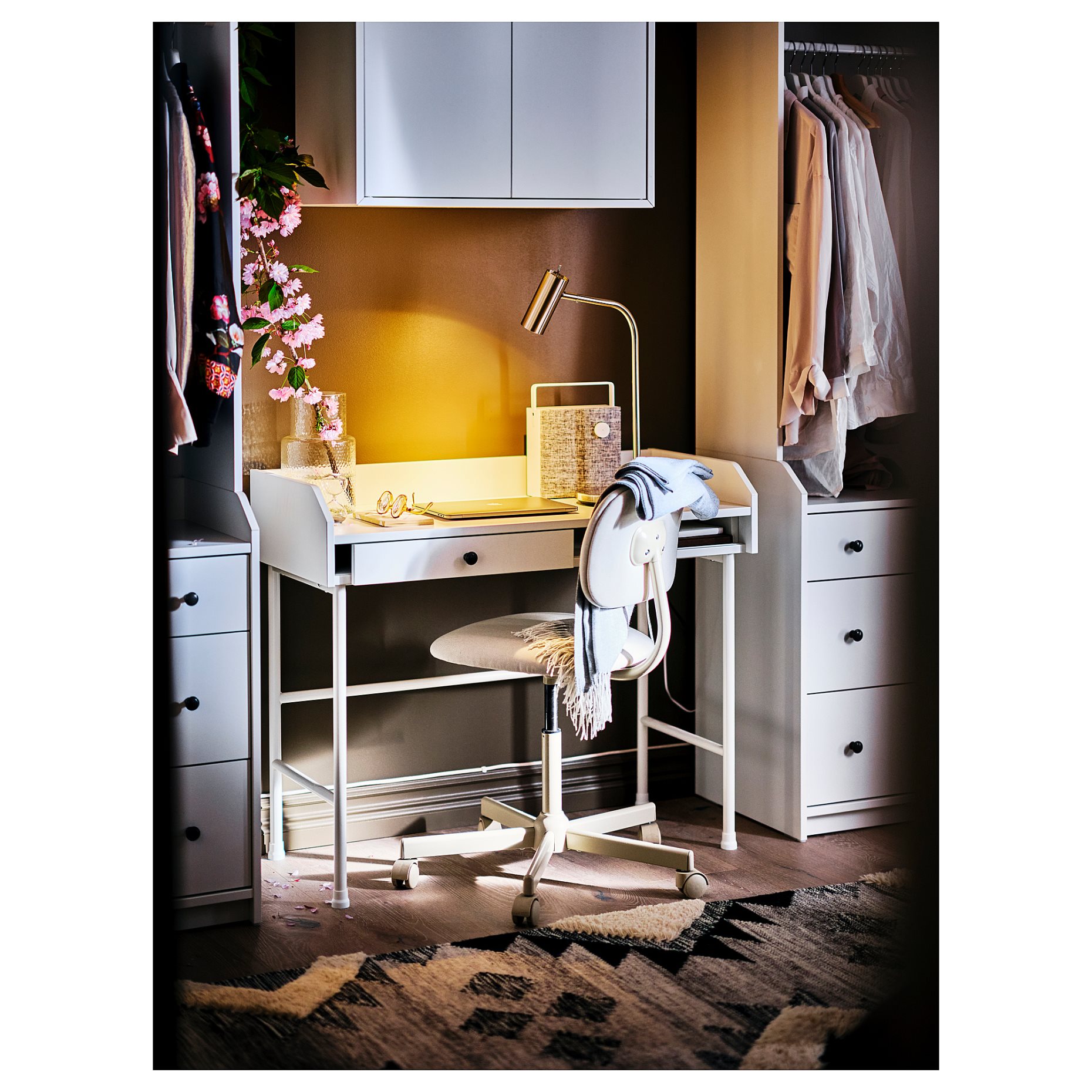 HAUGA, desk, 100x84 cm, 904.776.77
