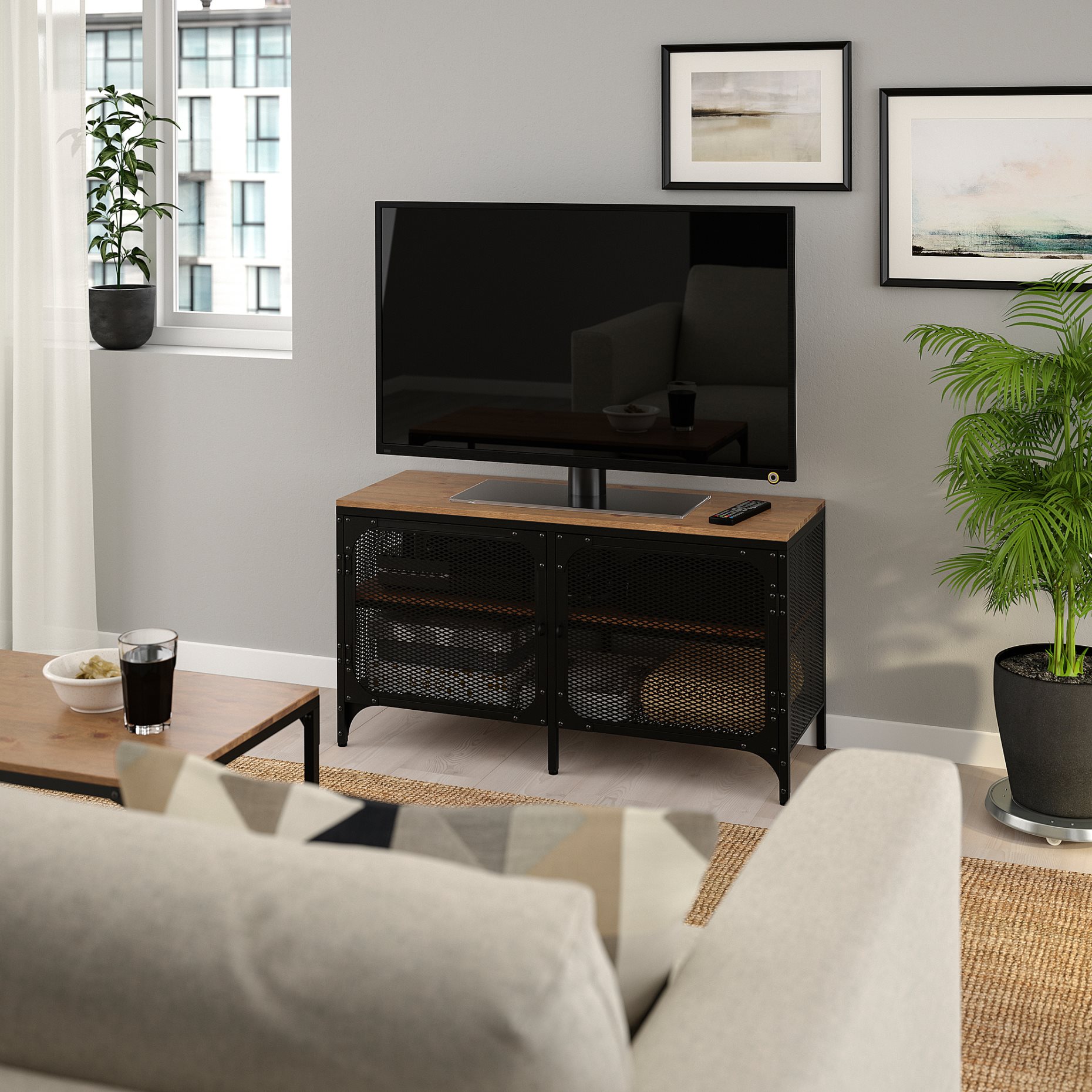 FJÄLLBO, έπιπλο TV, 100x36x54 cm, 905.013.09