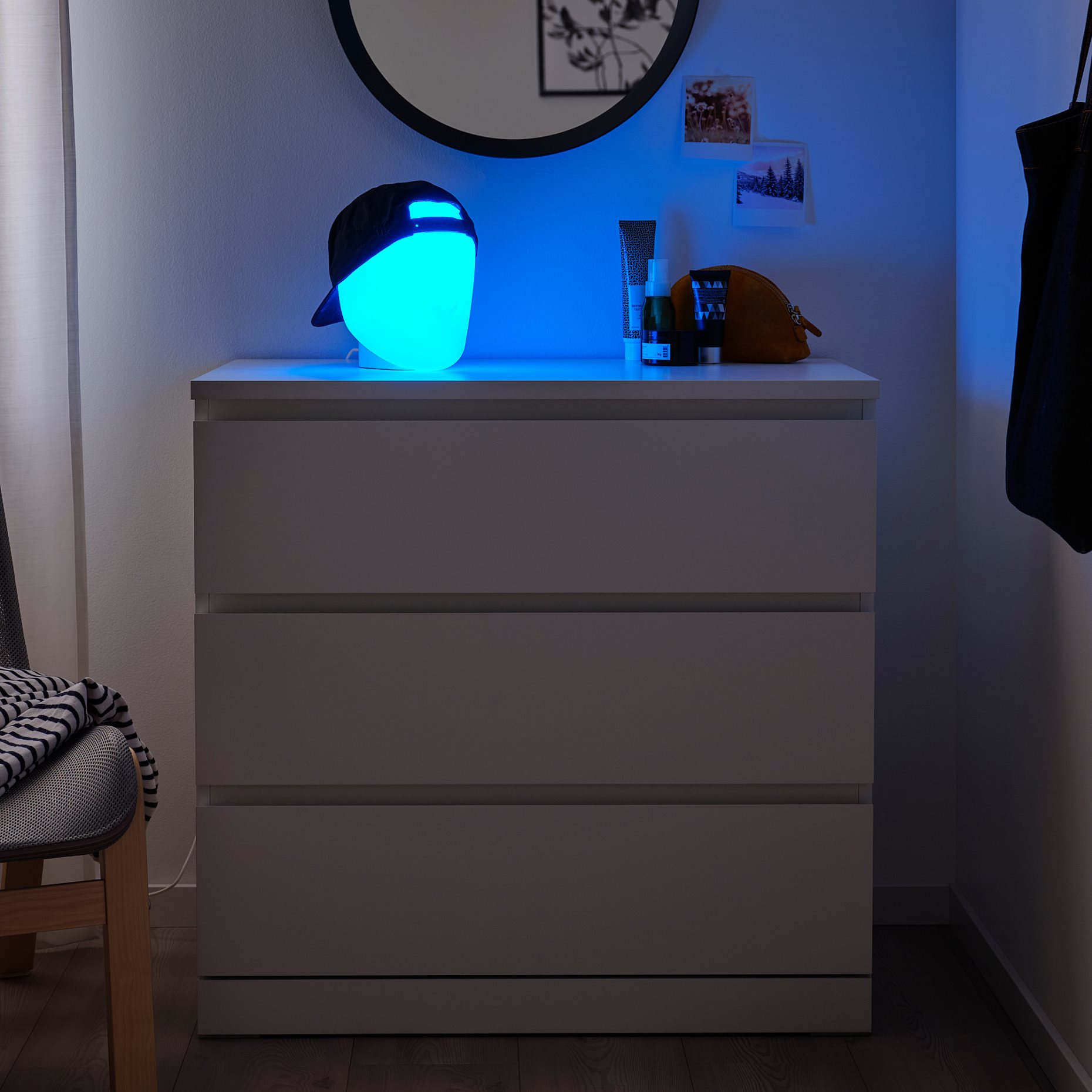 ISKÄRNA, table lamp with built-in LED light source, 905.103.99