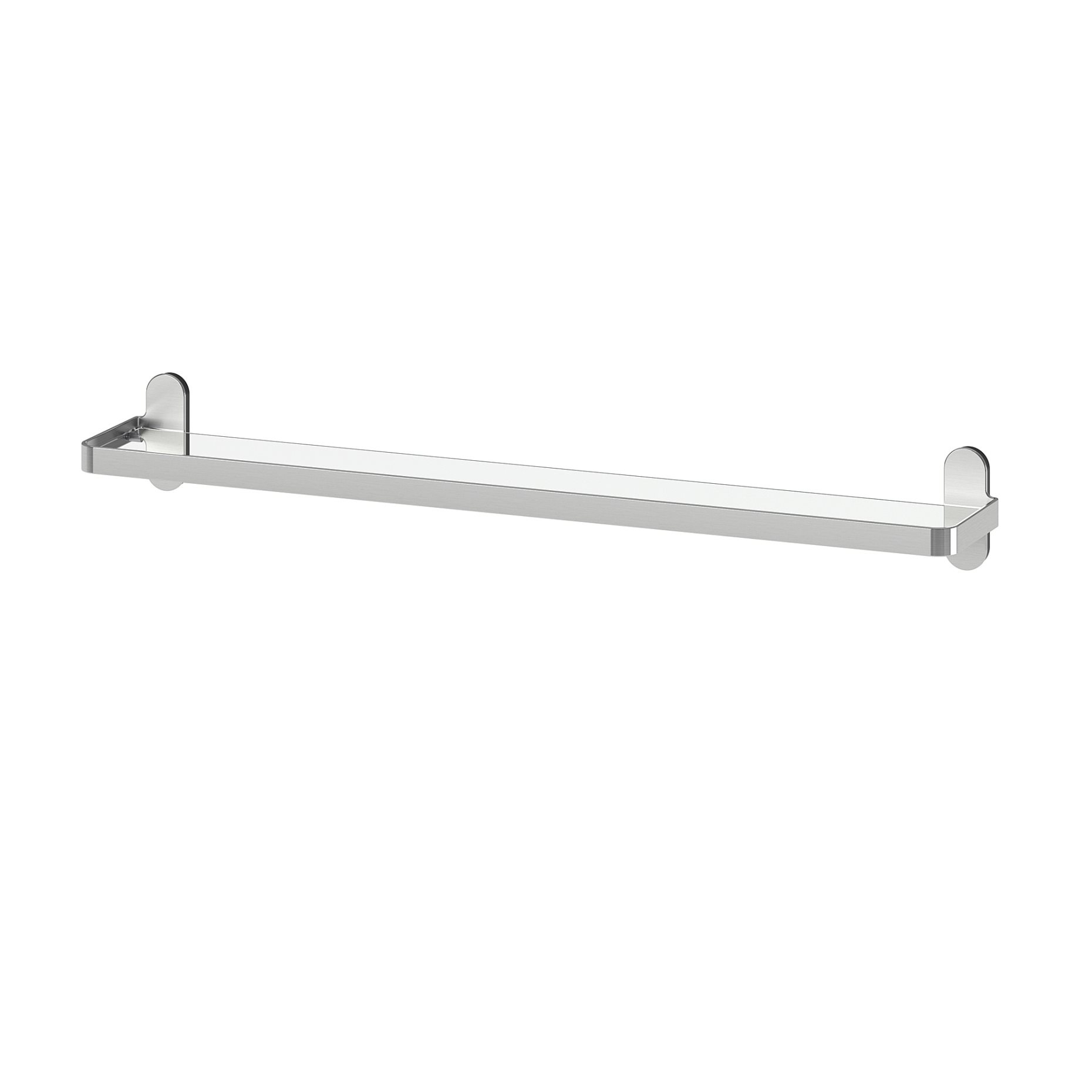BROGRUND, glass shelf, 67x11 cm, 905.246.74