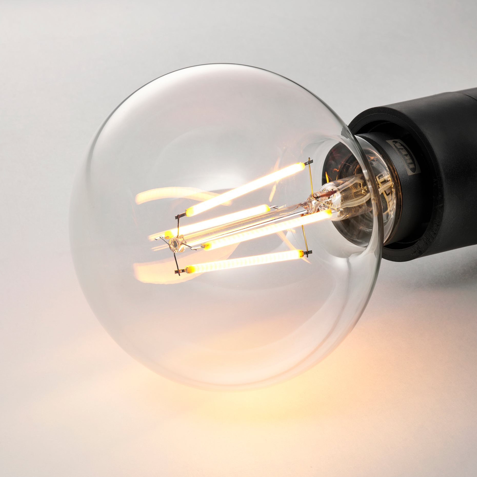 TRÅDFRI, bulb E27 470 lumen with built-in LED light source/smart wireless dimmable/warm white, 905.390.72