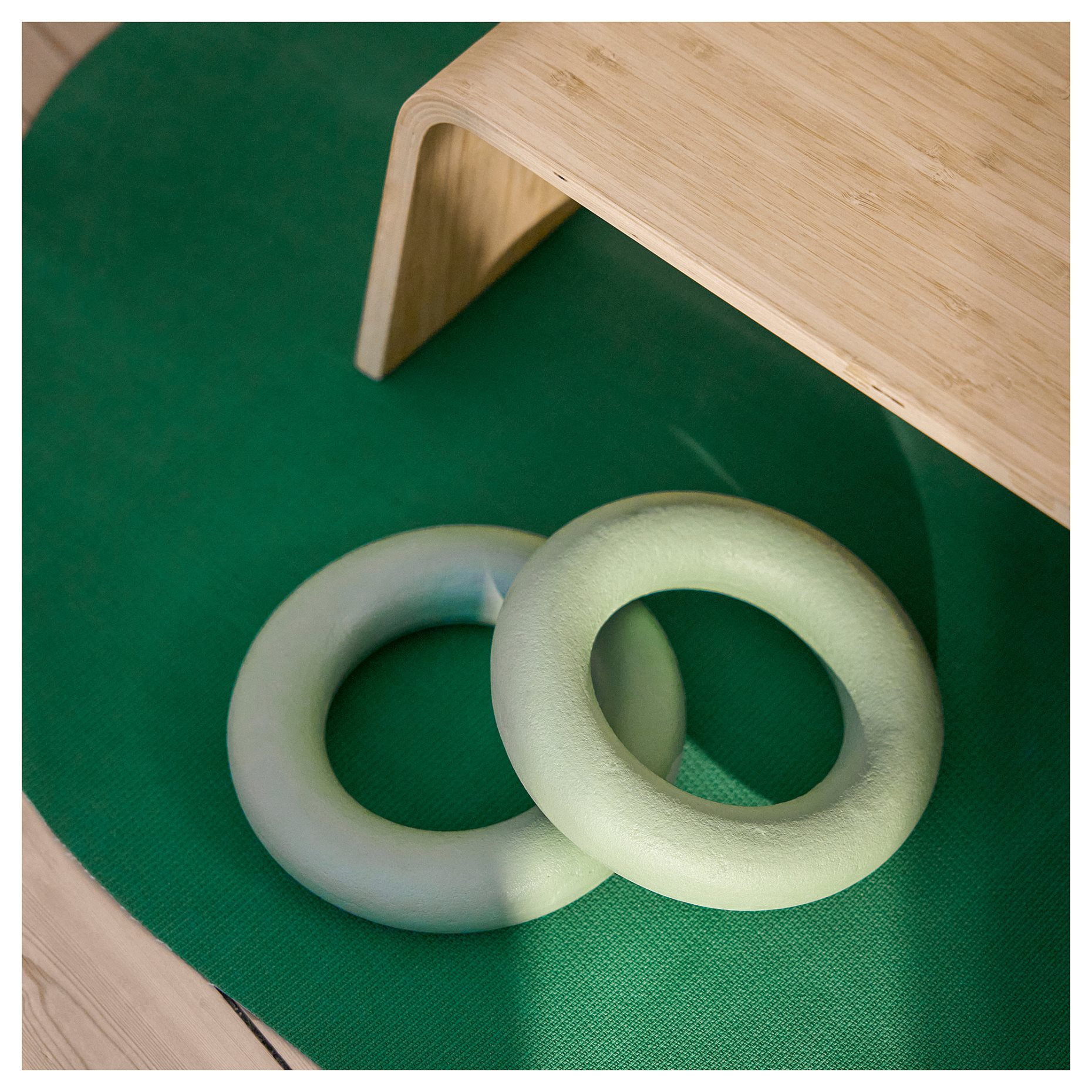 DAJLIEN, training weight ring shaped/2 pack, 3 kg, 905.676.54