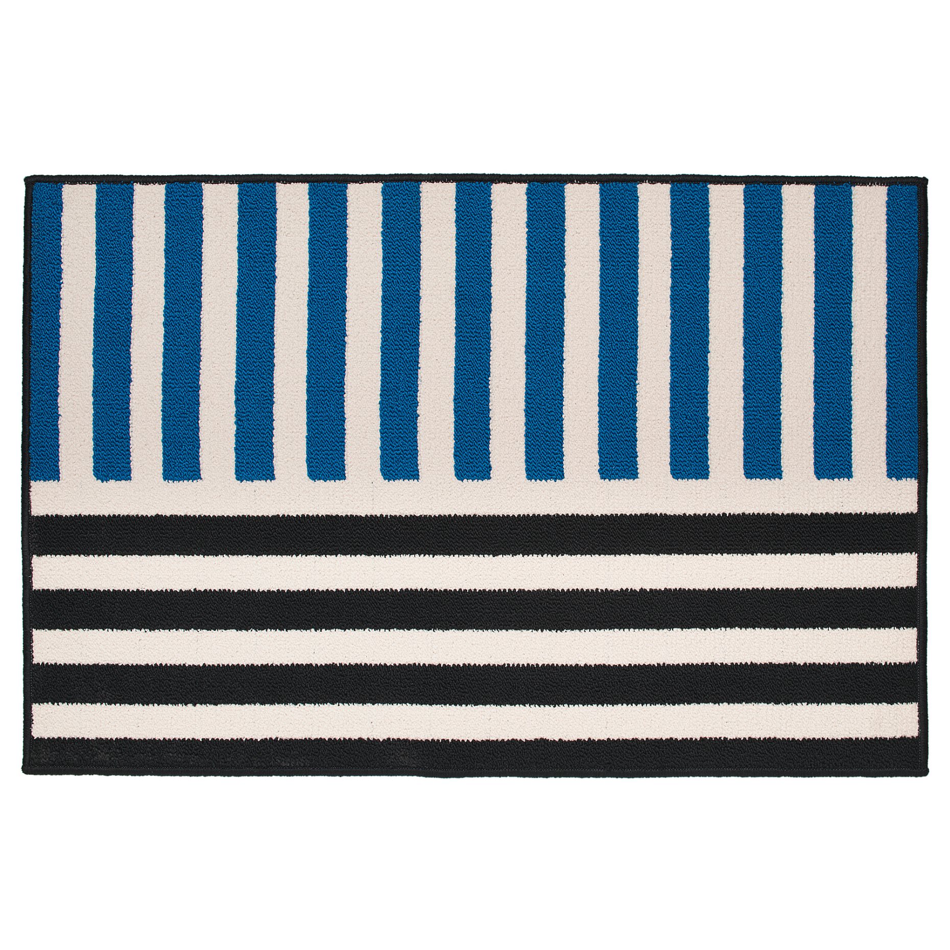VÄNDPLATS, rug low pile, 60x90 cm, 906.009.41