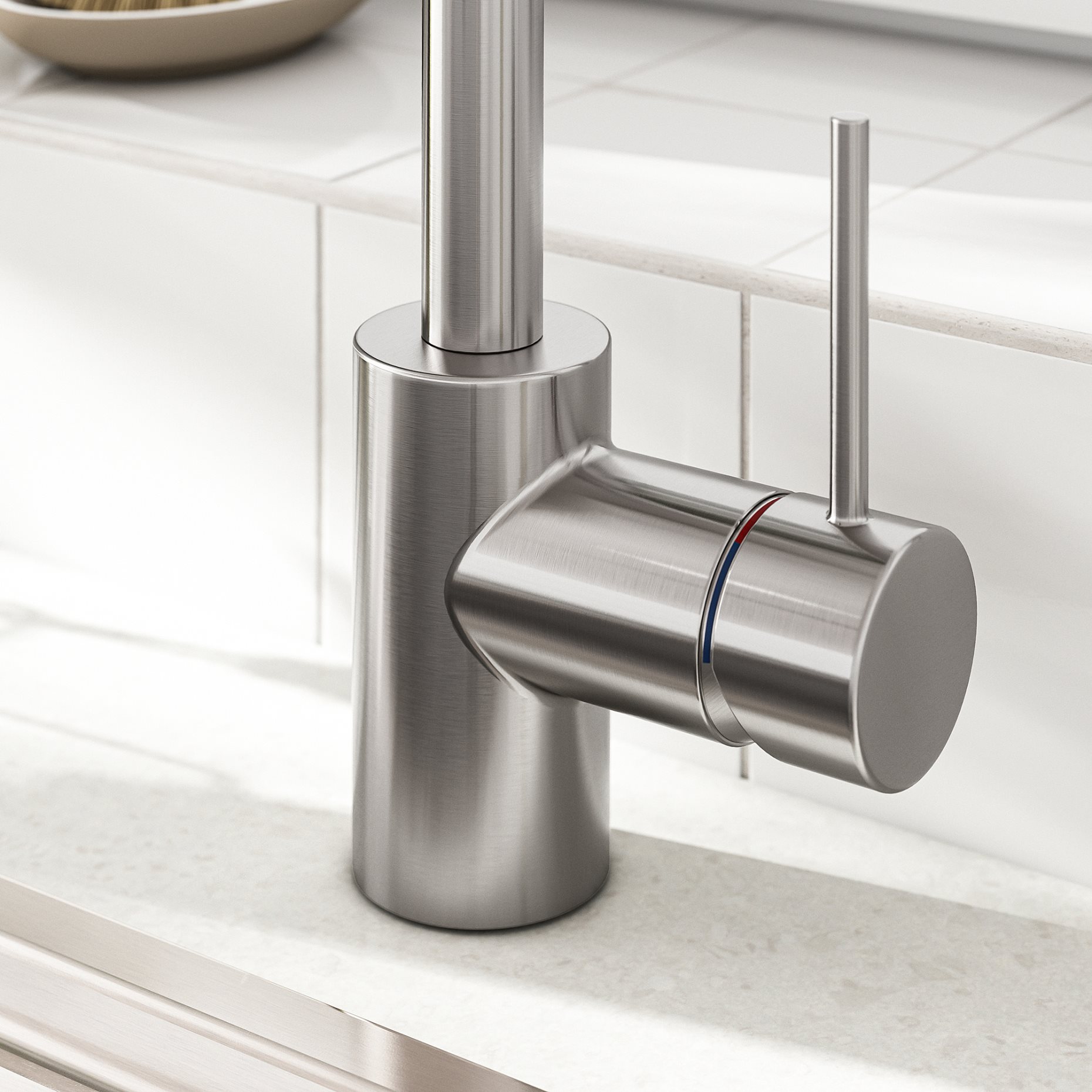 SALLSJÖN, kitchen mixer tap single side lever, 906.020.25