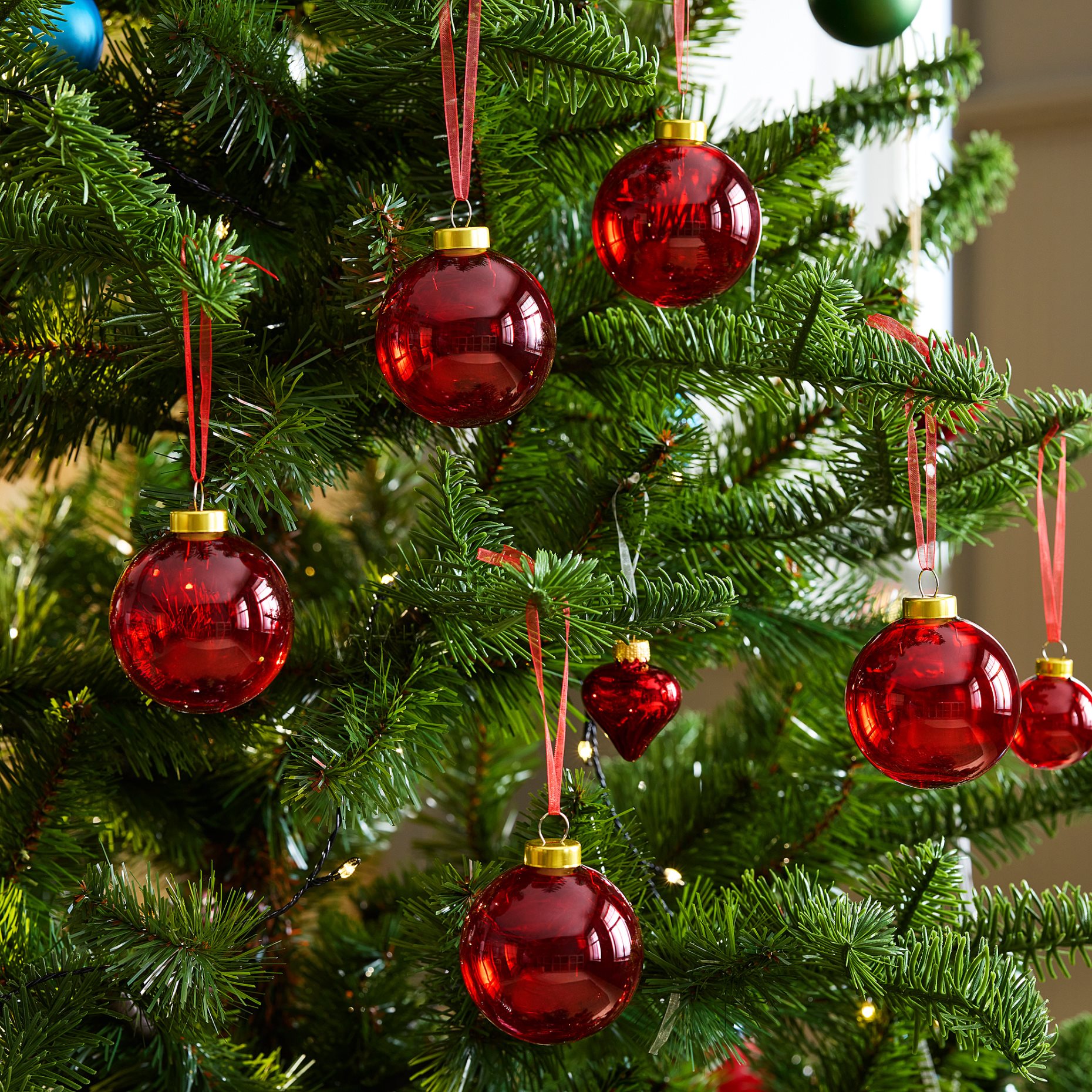 VINTERFINT, tree ornament set of 6, 6 cm, 906.045.43