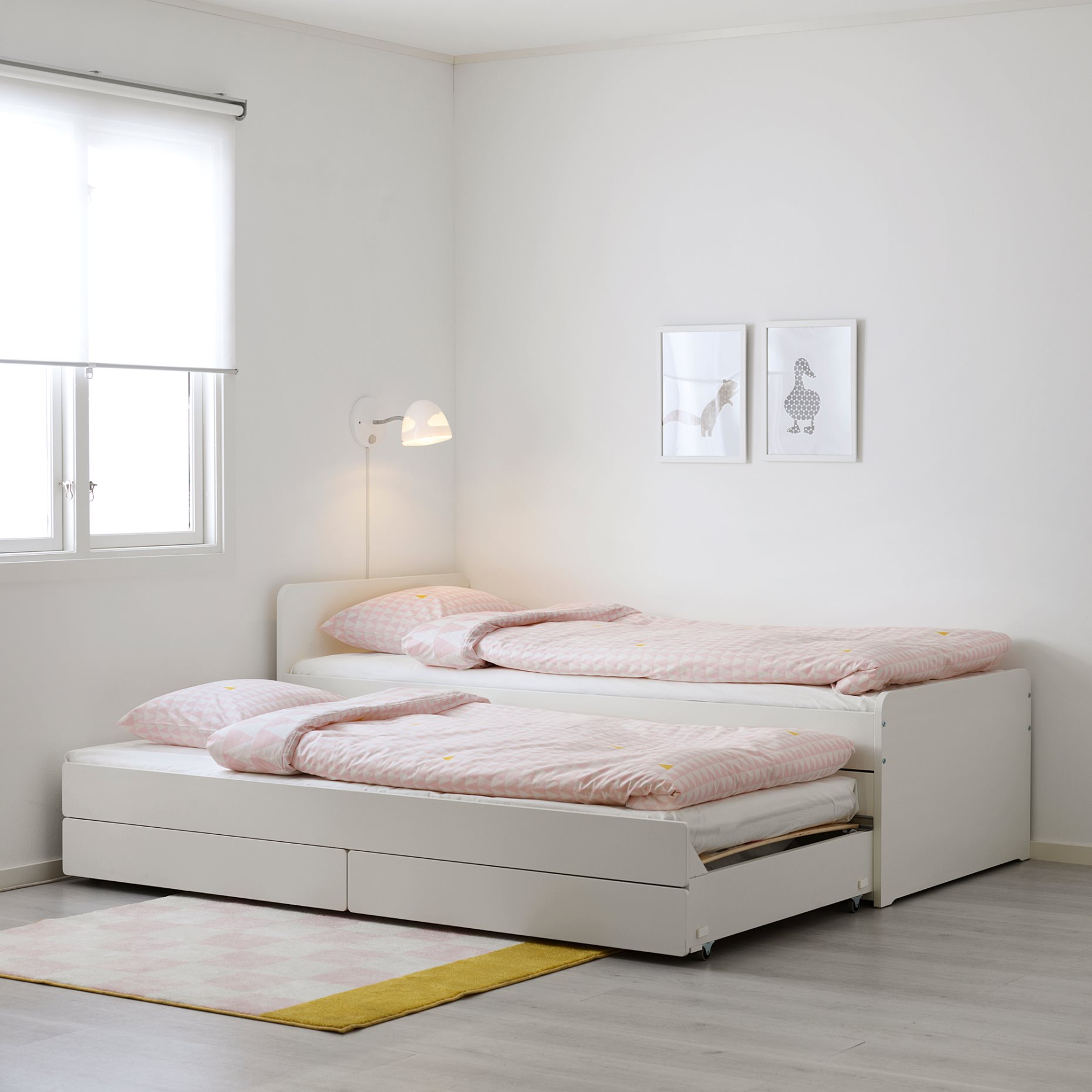 SLÄKT, underbed with storage, 992.394.51