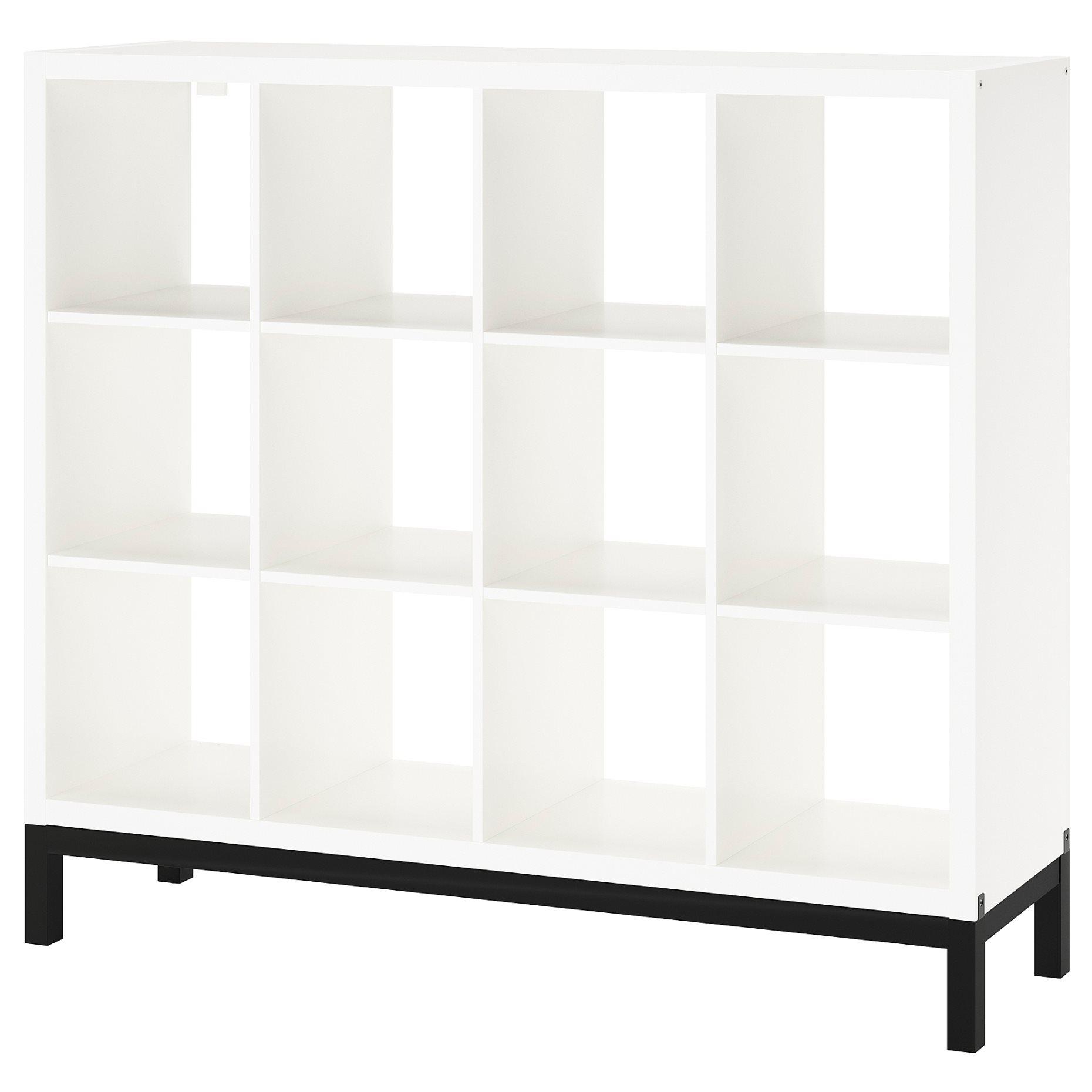 KALLAX, shelving unit with underframe, 147x129 cm, 994.426.93