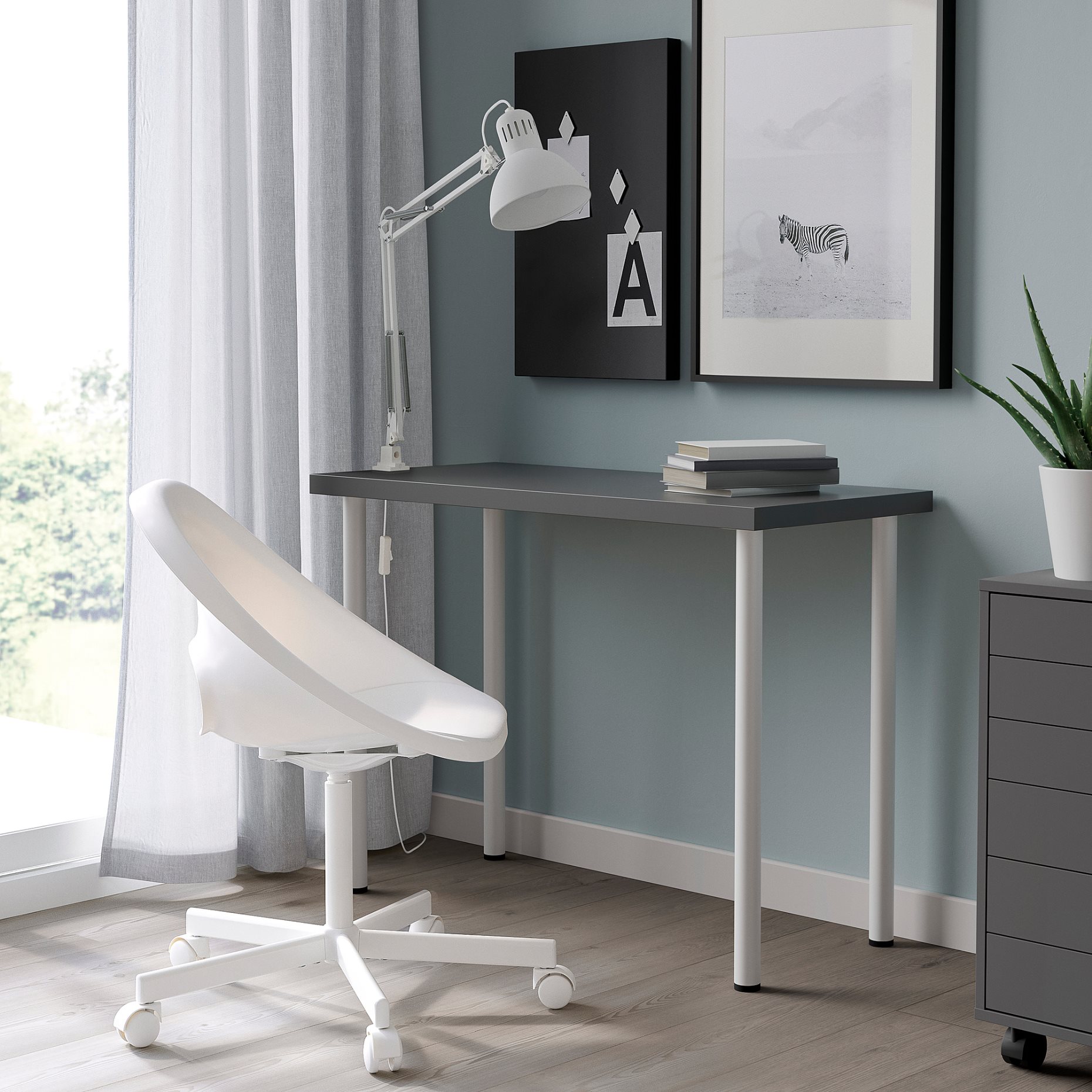 LINNMON/ADILS, table, 100x45 cm, 995.901.60