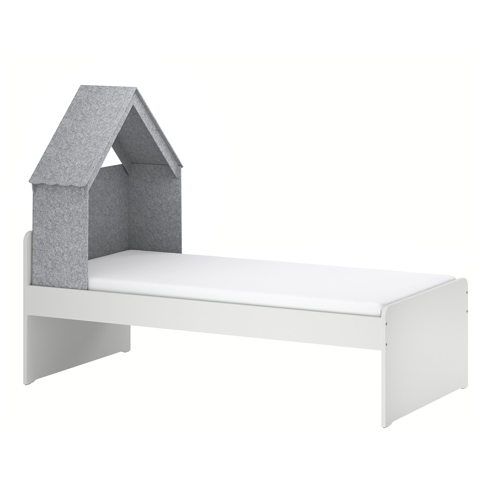 SLÄKT, bed frame with bed accessory, 90x200 cm, 996.084.19