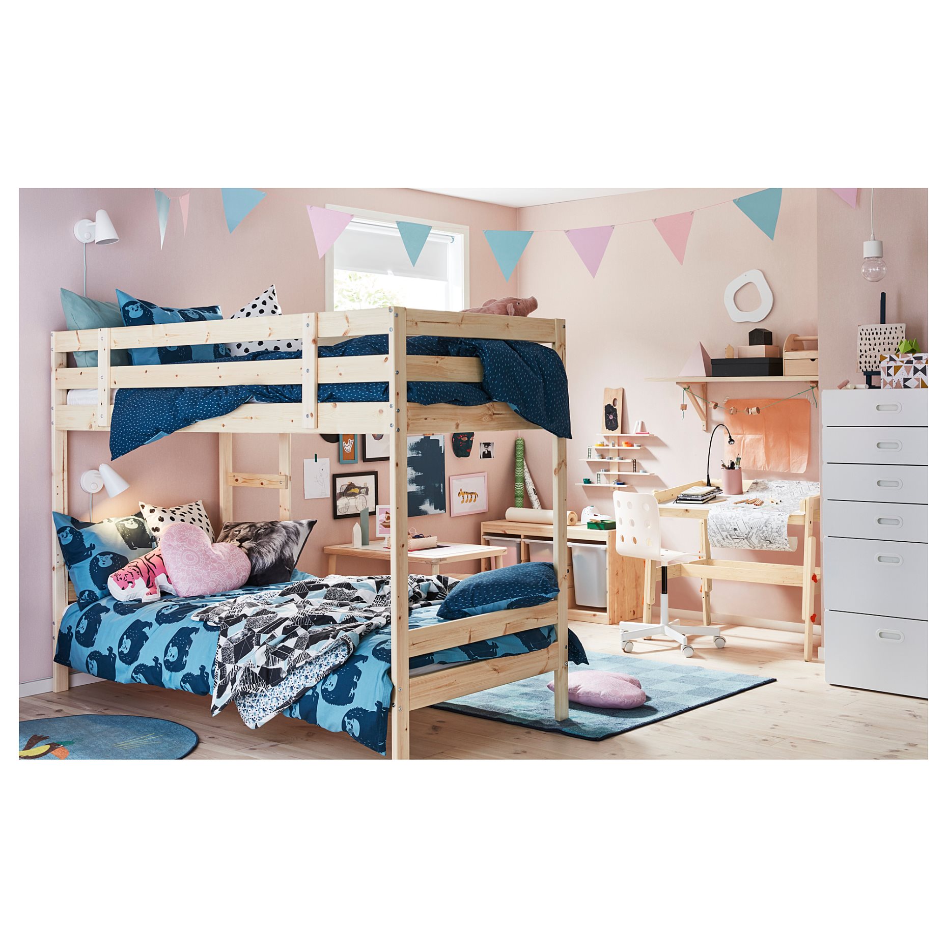 MYDAL, bunk bed frame, 001.024.52